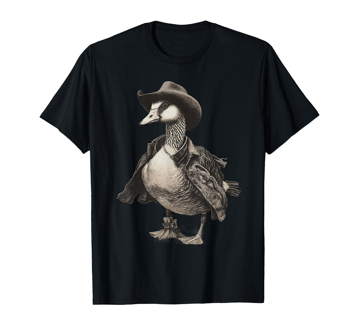 Goose Cowboy Rodeo Cowgirl Western Country T-Shirt - Unique Graphic Unisex - T-Shirt, Sweatshirt, Hoodie