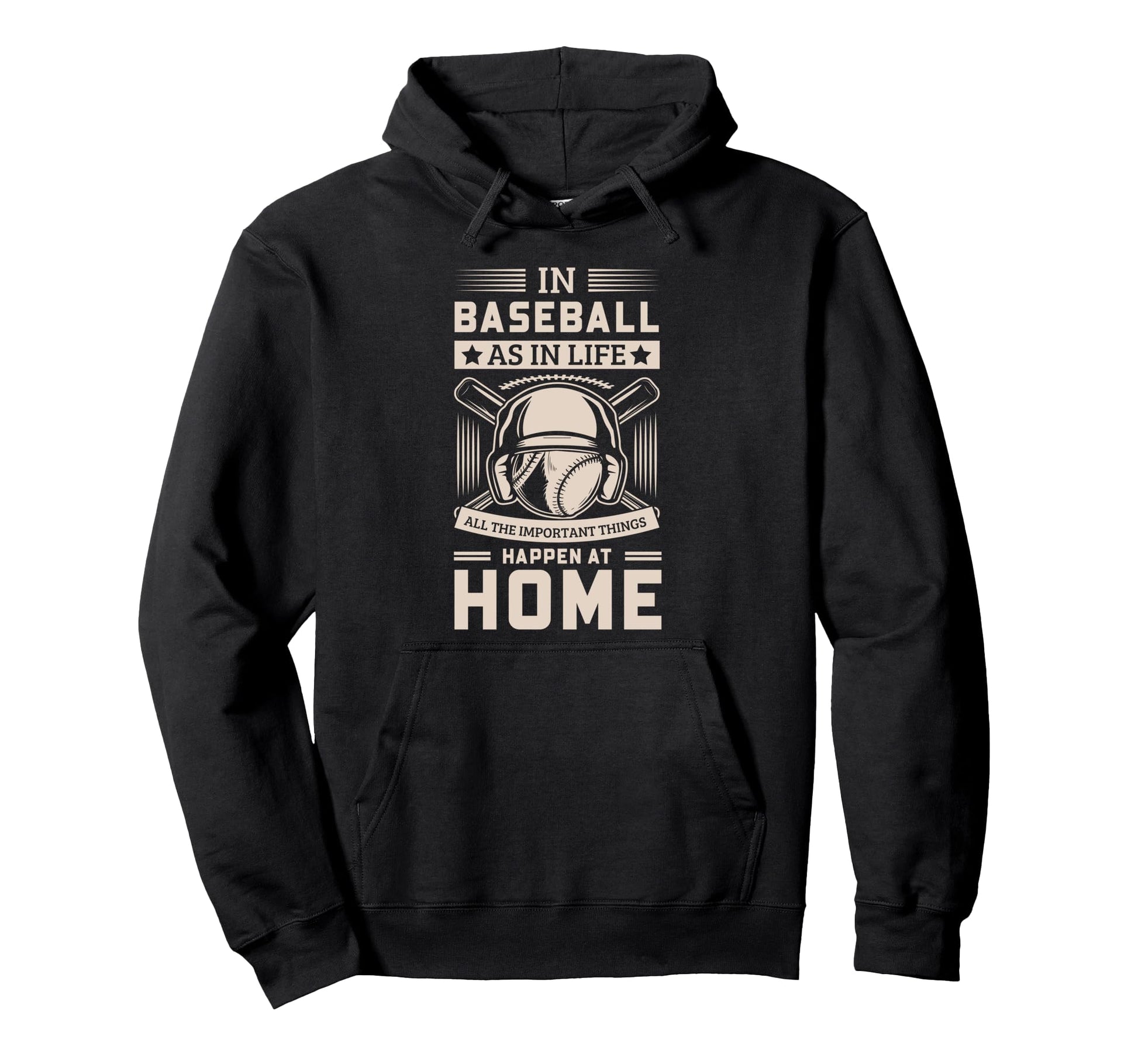Inspirational Baseball Sayings Home Run Hoodie - Novelty Apparel Unisex - T-Shirt, Sweatshirt, Hoodie