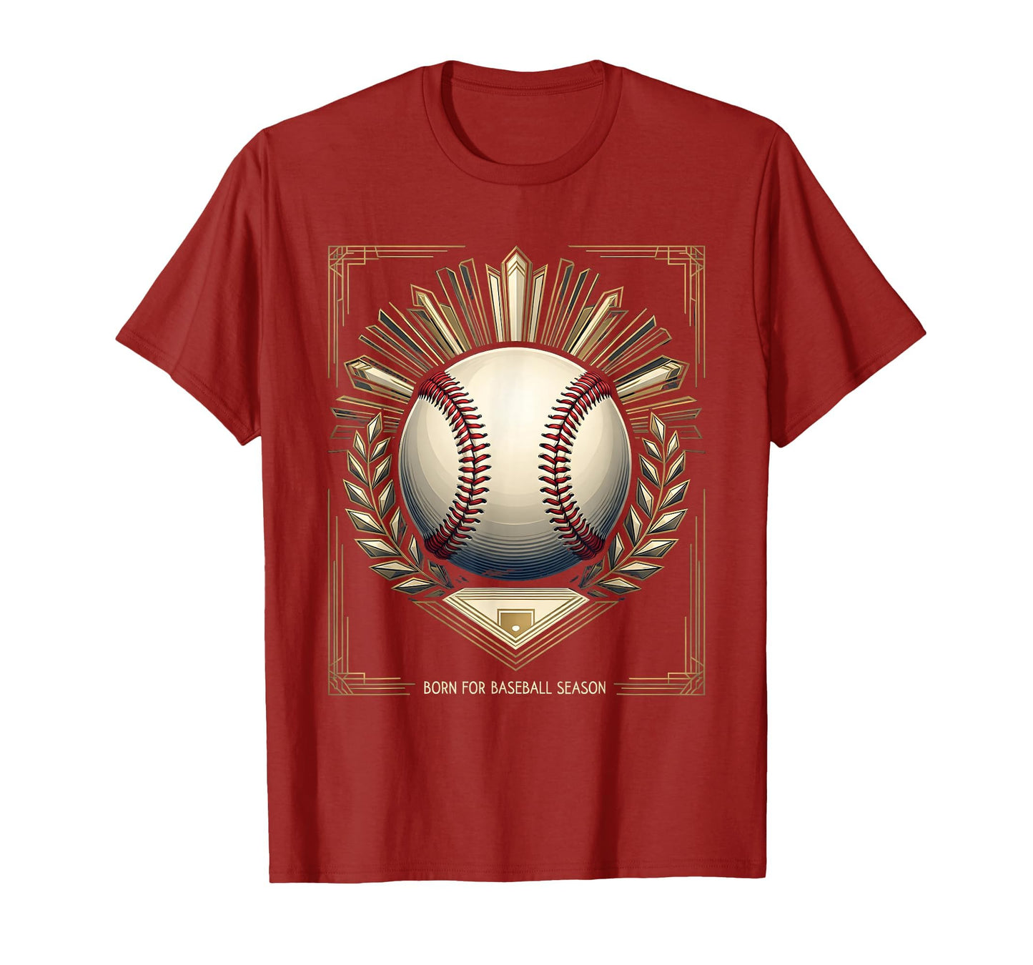 Born Baseball Season Tis Season T-Shirt - Trendy Graphic for Adults - T-Shirt, Sweatshirt, Hoodie