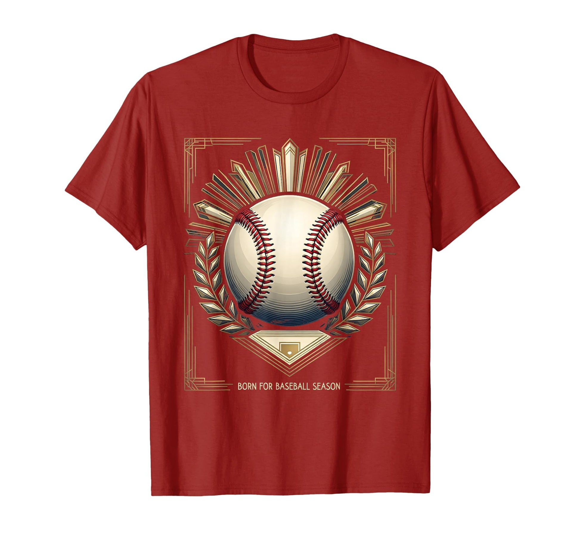 Born Baseball Season Tis Season T-Shirt - Trendy Graphic for Adults - T-Shirt, Sweatshirt, Hoodie