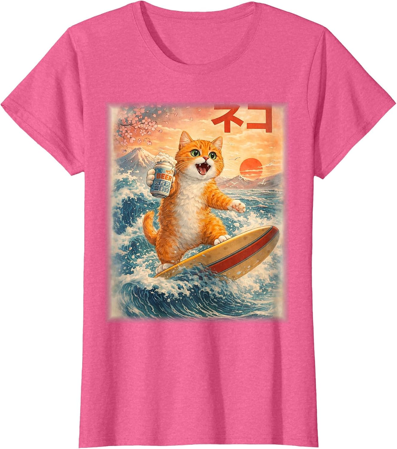 Kawaii Cat Funny - Adult & Kids T-Shirts, Sweatshirts & Hoodies apparel design preview 1