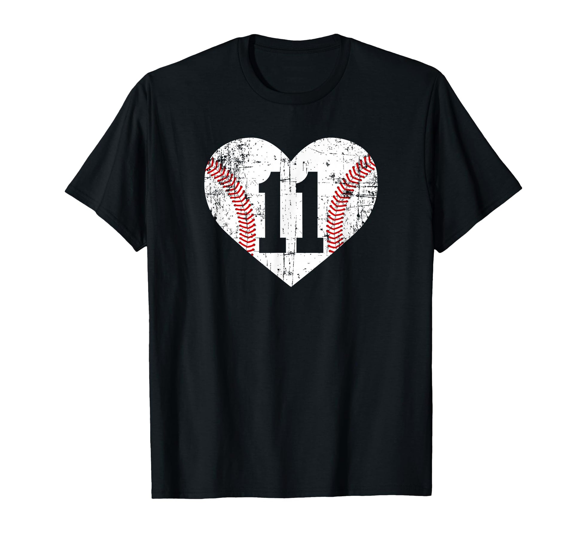 Baseball 11 Jersey Number T-Shirt - Trendy Graphic Men Women - T-Shirt, Sweatshirt, Hoodie