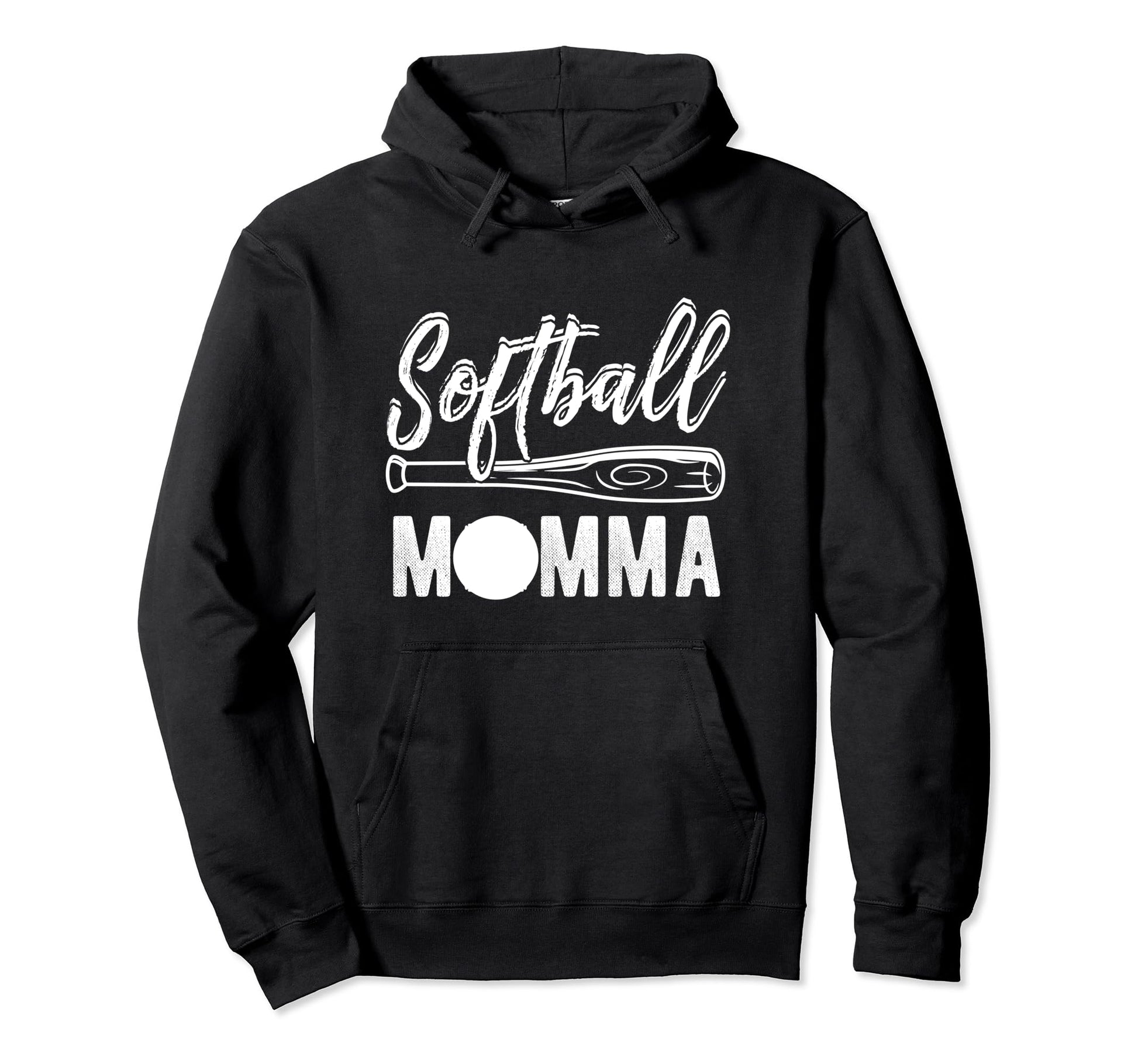 Softball Mom Sport Athlete Family Hoodie - Casual Everyday Wear for Adults - T-Shirt, Sweatshirt, Hoodie