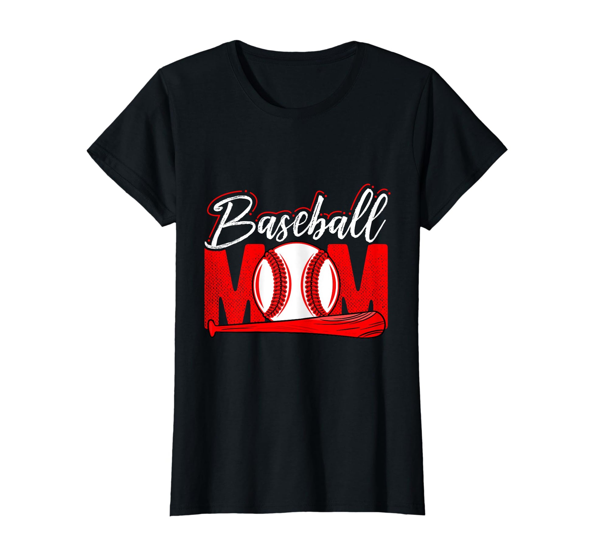 Baseball Mom Mothers Day Homerun T-Shirt - Casual Everyday Wear Men Women - T-Shirt, Sweatshirt, Hoodie