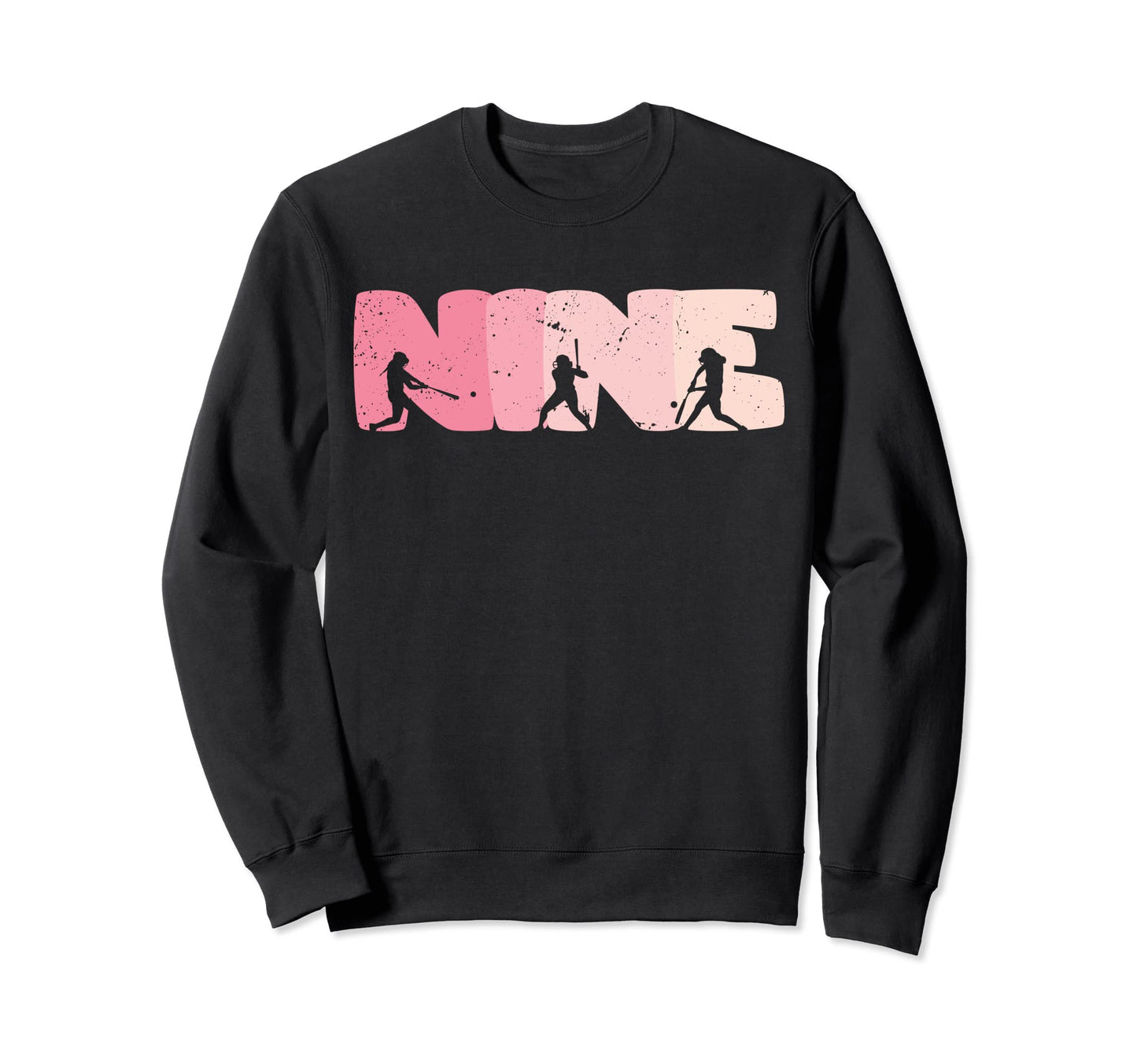 9 Year Old Baseball Birthday 9Th B Sweatshirt - Graphic Print for Adults - T-Shirt, Sweatshirt, Hoodie