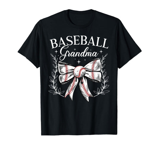 Baseball Grandma Baseball Player Grandma T-Shirt - Novelty Apparel Unisex - T-Shirt, Sweatshirt, Hoodie