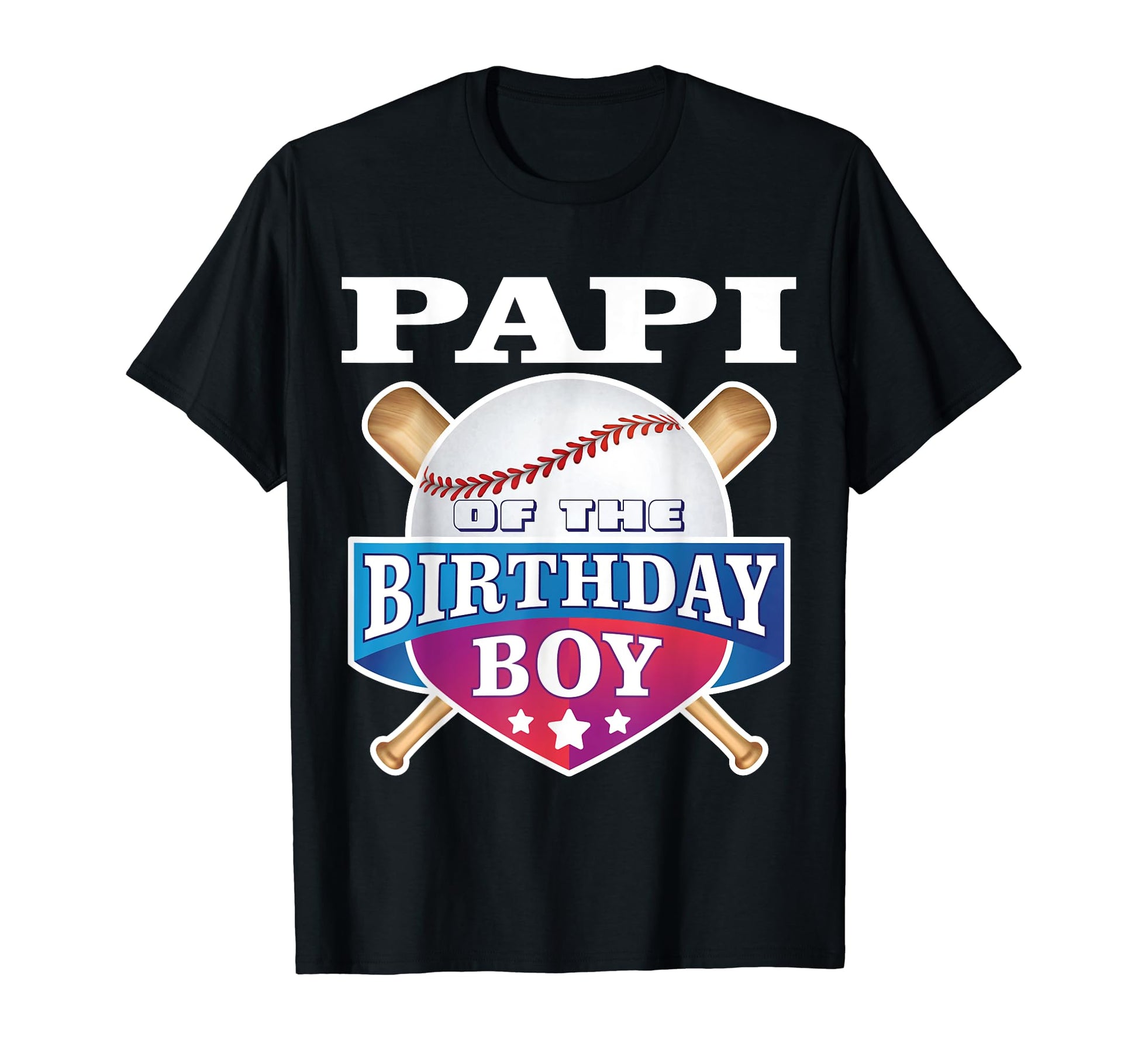 Papi Birthday Baseball Bday Party T-Shirt - Aesthetic Graphic Unisex - T-Shirt, Sweatshirt, Hoodie
