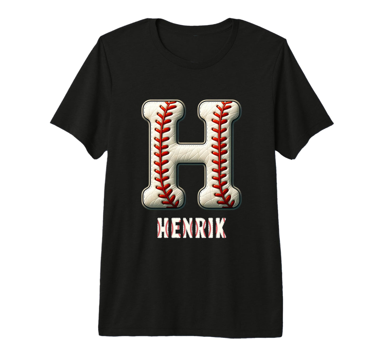 Baseball Home Run Konrad Initial Letter T-Shirt - Trendy Graphic Men Women - T-Shirt, Sweatshirt, Hoodie
