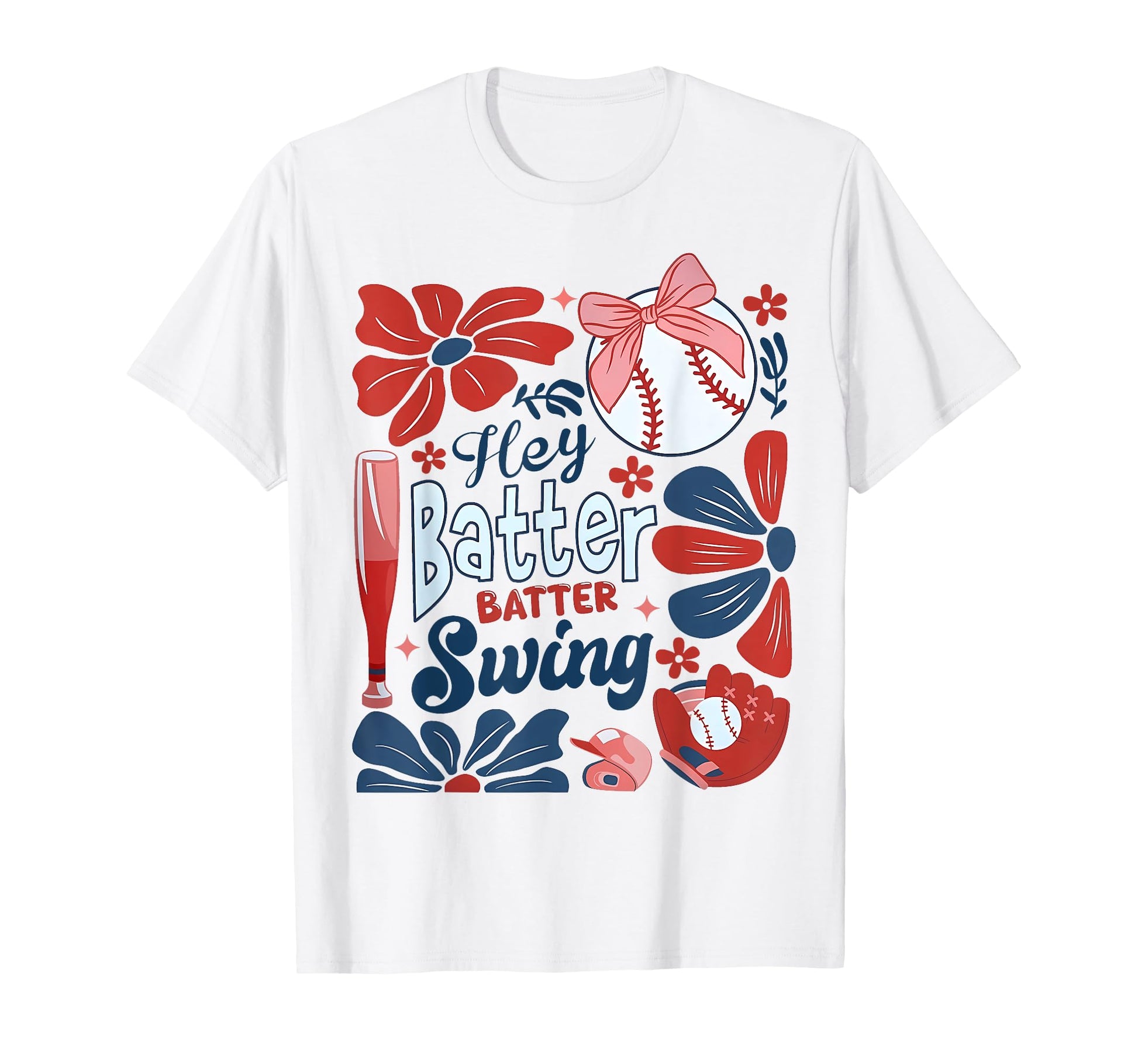 Boho Baseball Batter Batter Swing T-Shirt - Aesthetic Graphic Men Women - T-Shirt, Sweatshirt, Hoodie