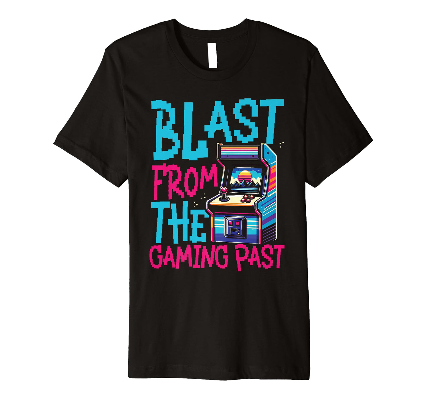 80S Arcade Nostalgia Pixel Art Video T-Shirt - Streetwear Style for Adults - T-Shirt, Sweatshirt, Hoodie