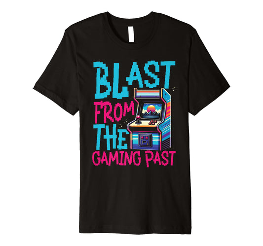 80S Arcade Nostalgia Pixel Art Video T-Shirt - Streetwear Style for Adults - T-Shirt, Sweatshirt, Hoodie