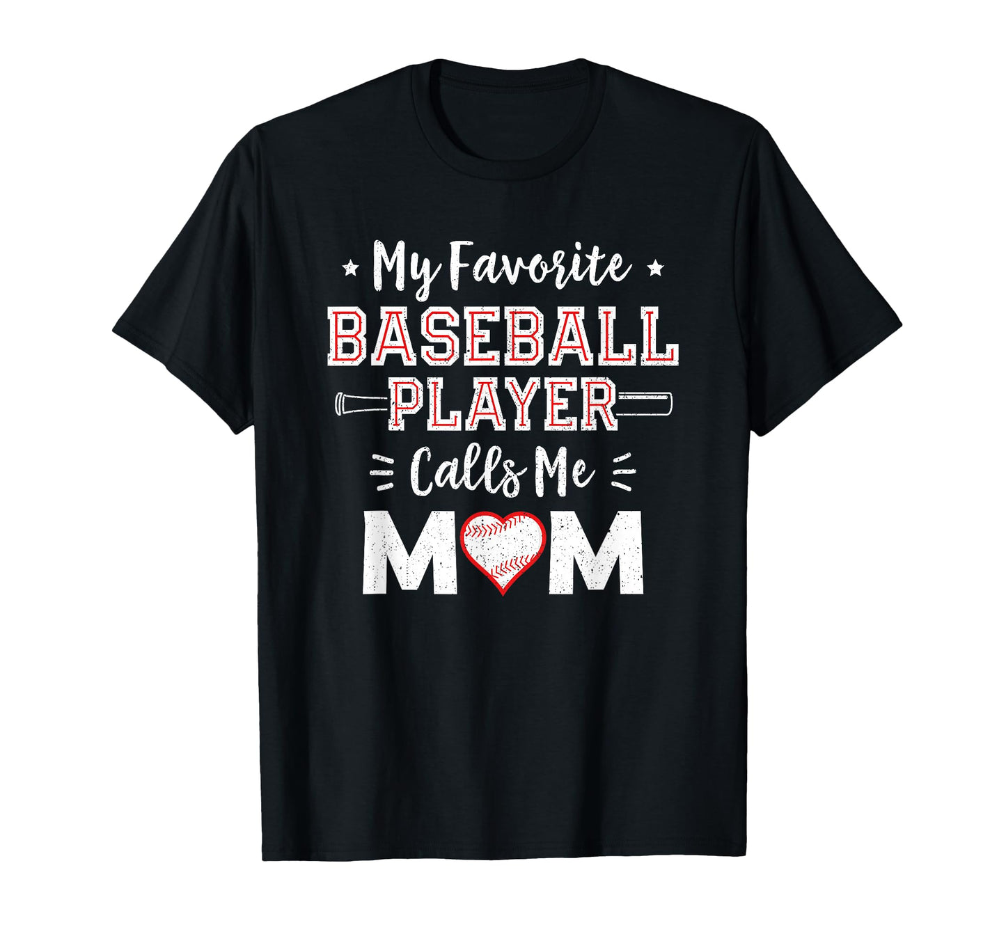 My Favorite Baseball Player Calls Me T-Shirt - Custom Art Print for Adults - T-Shirt, Sweatshirt, Hoodie