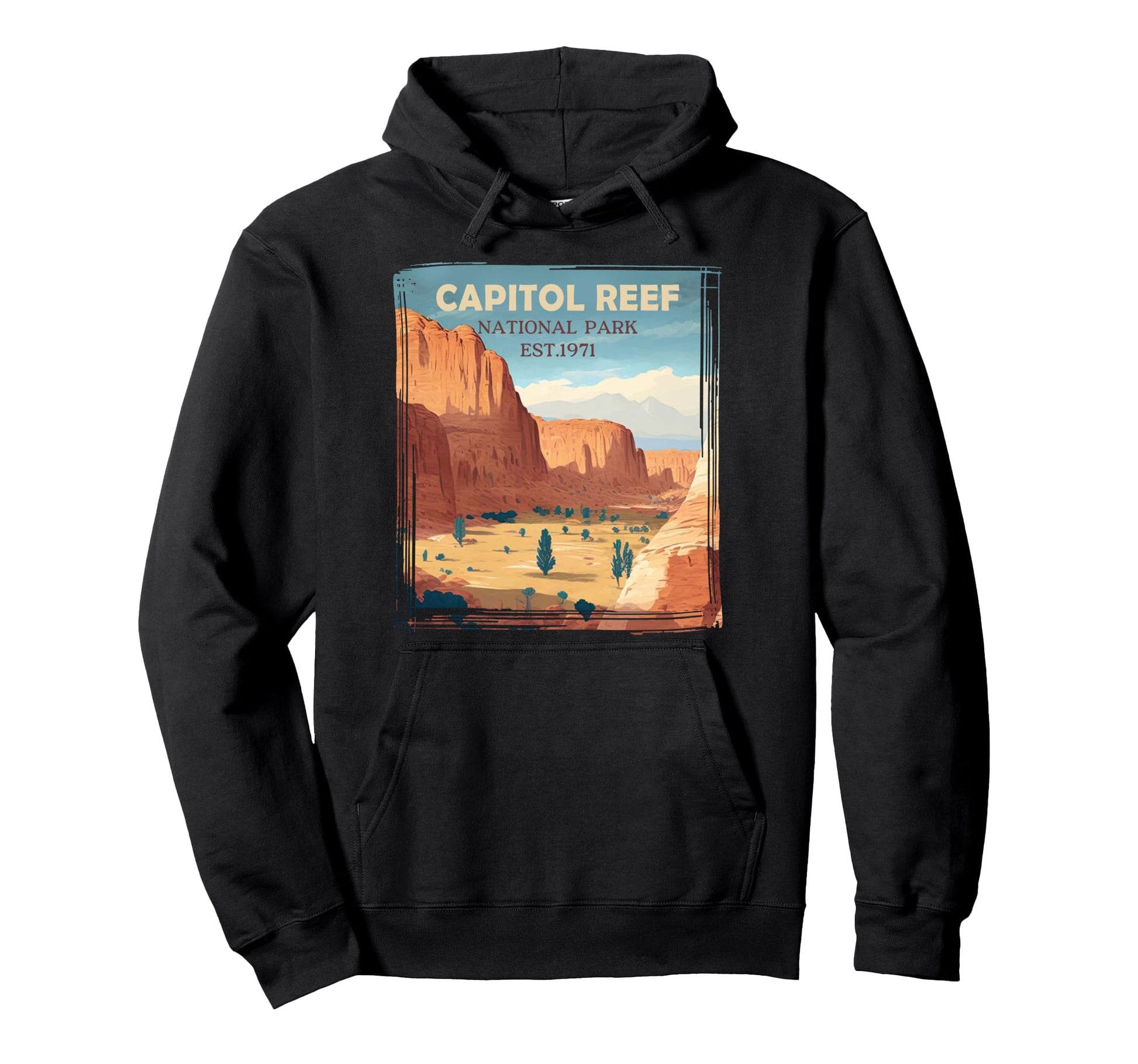 Capitol Reef National Park Family Hoodie - Novelty Apparel Men Women - T-Shirt, Sweatshirt, Hoodie