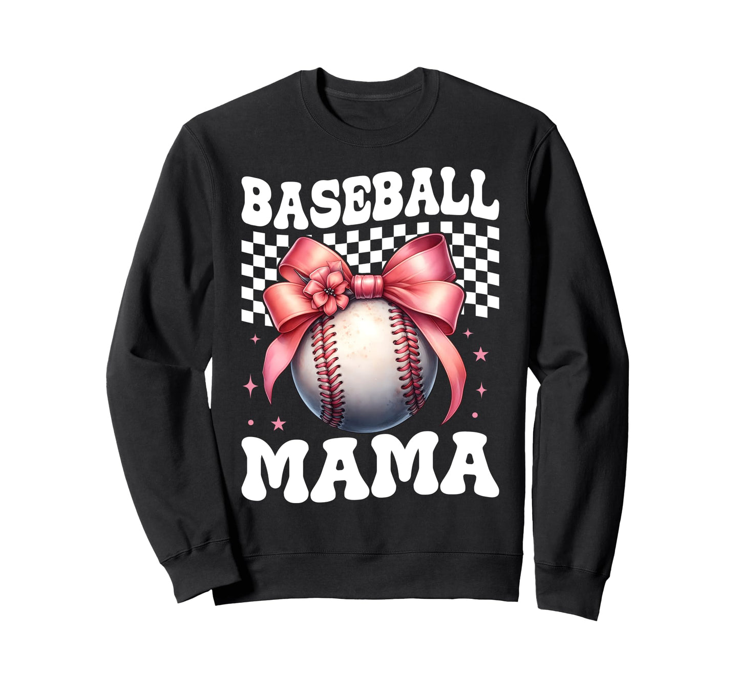 Baseball Mama Baseball Mom Mothers Day Sweatshirt - Trendy Graphic Unisex - T-Shirt, Sweatshirt, Hoodie