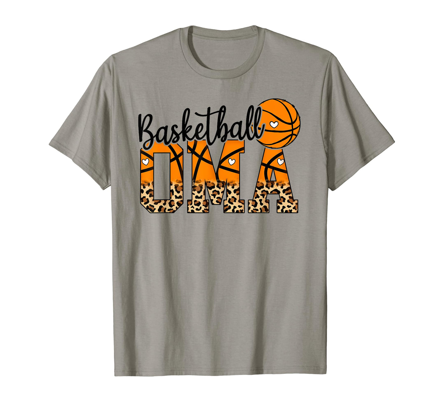 Baseball Oma Mothers Day Leopard T-Shirt - Minimalist Print for Adults - T-Shirt, Sweatshirt, Hoodie