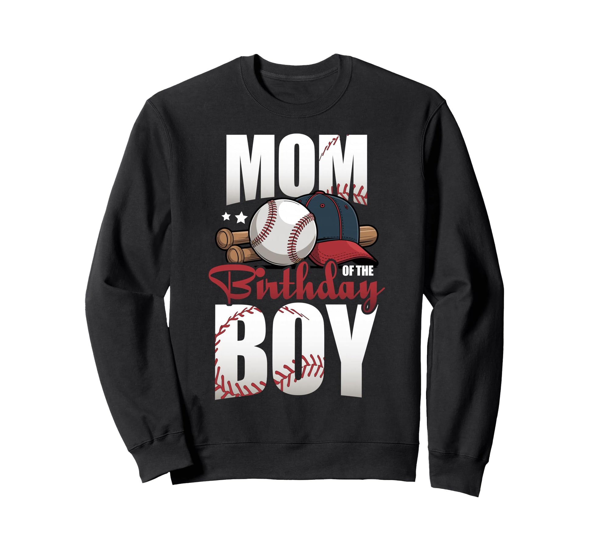 Mom Birthday Matching Baseball Sweatshirt - Streetwear Style for Adults - T-Shirt, Sweatshirt, Hoodie