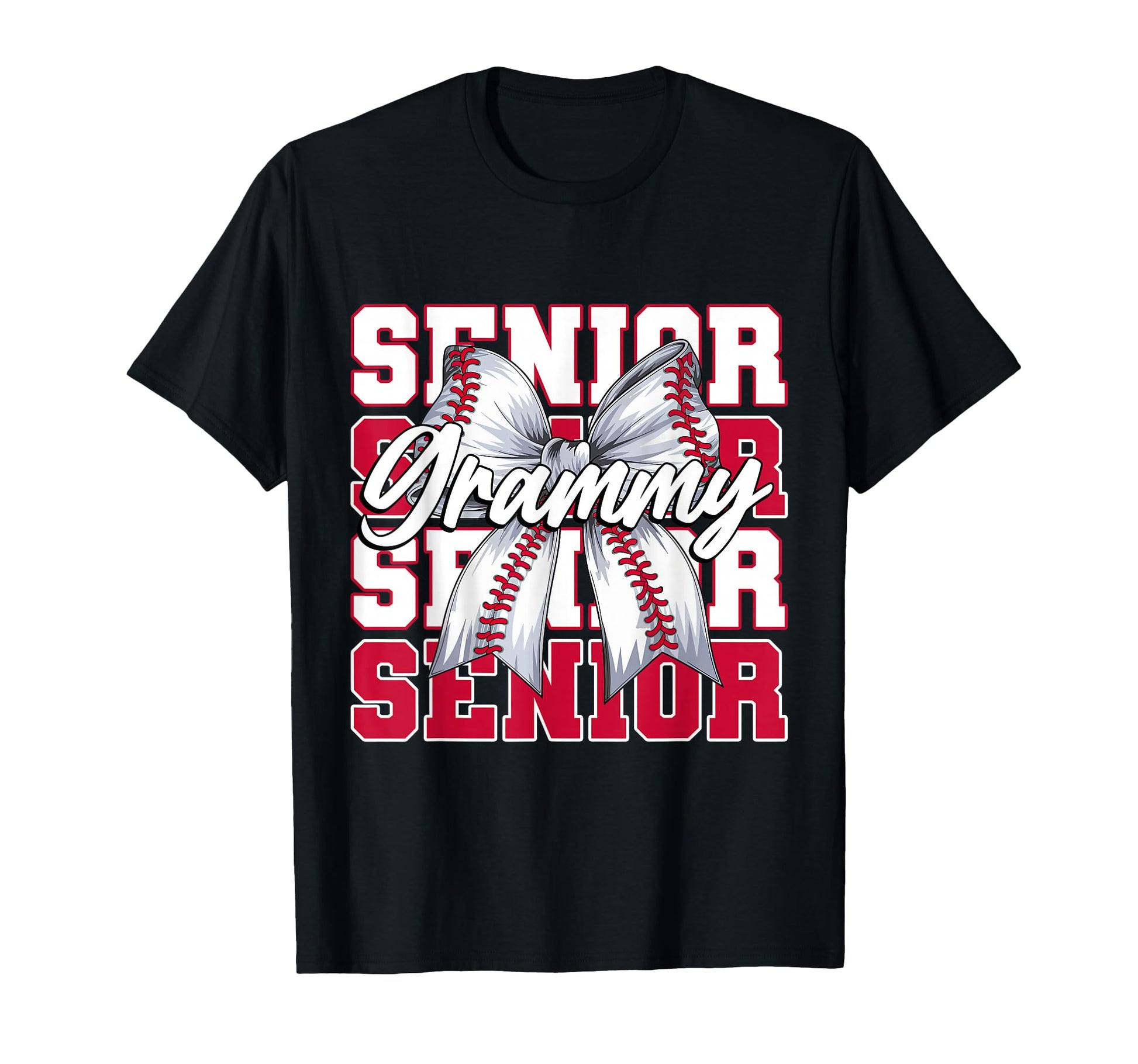 Baseball Grammy Senior 2026 Coquette T-Shirt - Novelty Apparel for Adults - T-Shirt, Sweatshirt, Hoodie