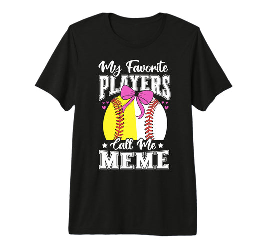 Baseball Grandma Favorite Softball T-Shirt - Aesthetic Graphic Unisex - T-Shirt, Sweatshirt, Hoodie