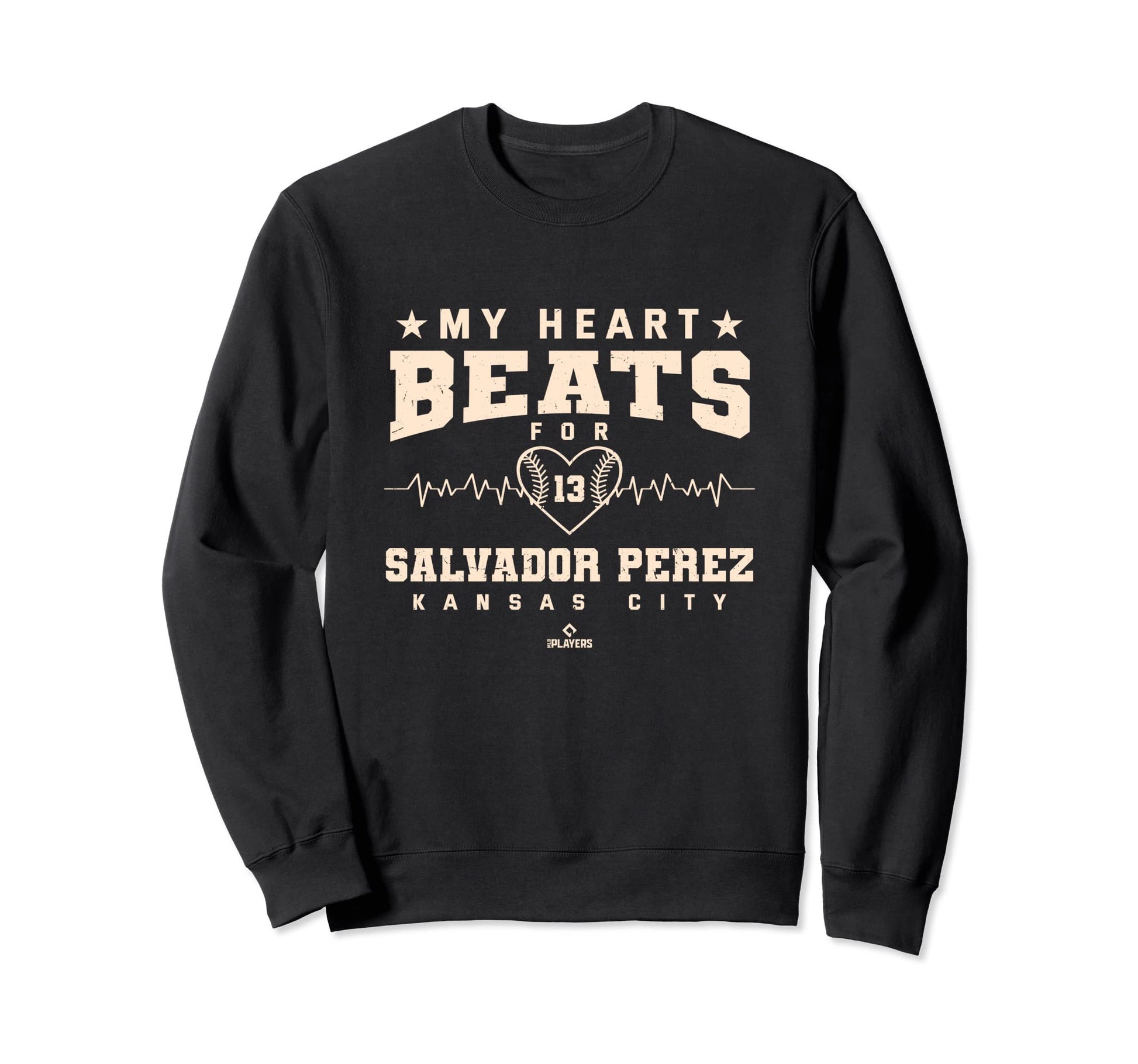 My Heart Beats Salvador Perez Sweatshirt - Streetwear Style Unisex - T-Shirt, Sweatshirt, Hoodie