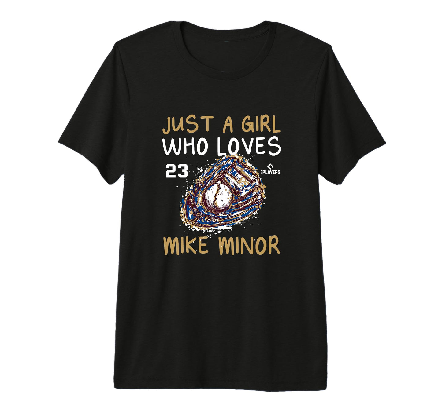Who Loves Mike Minor Fan Mlbpa T-Shirt - Casual Everyday Wear Men Women - T-Shirt, Sweatshirt, Hoodie