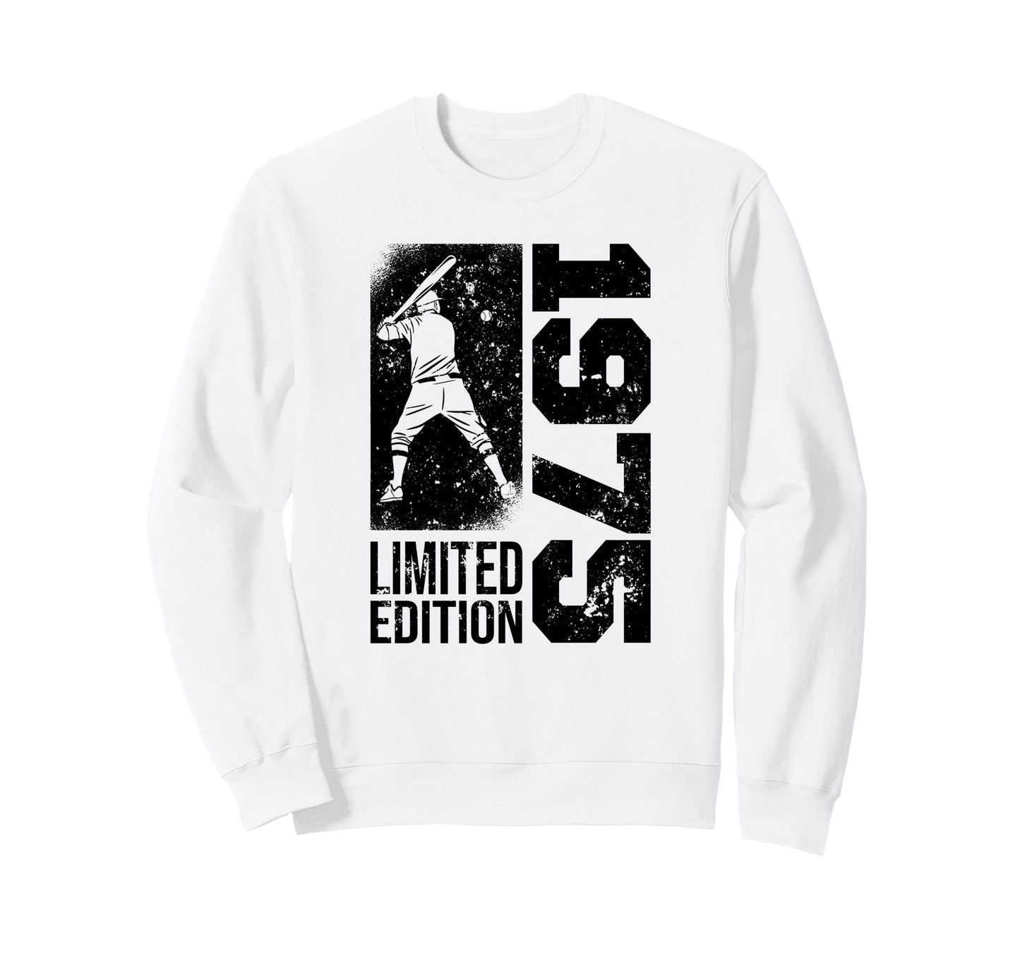 Baseball Player Born 1975 Sweatshirt - Aesthetic Graphic Men Women - T-Shirt, Sweatshirt, Hoodie