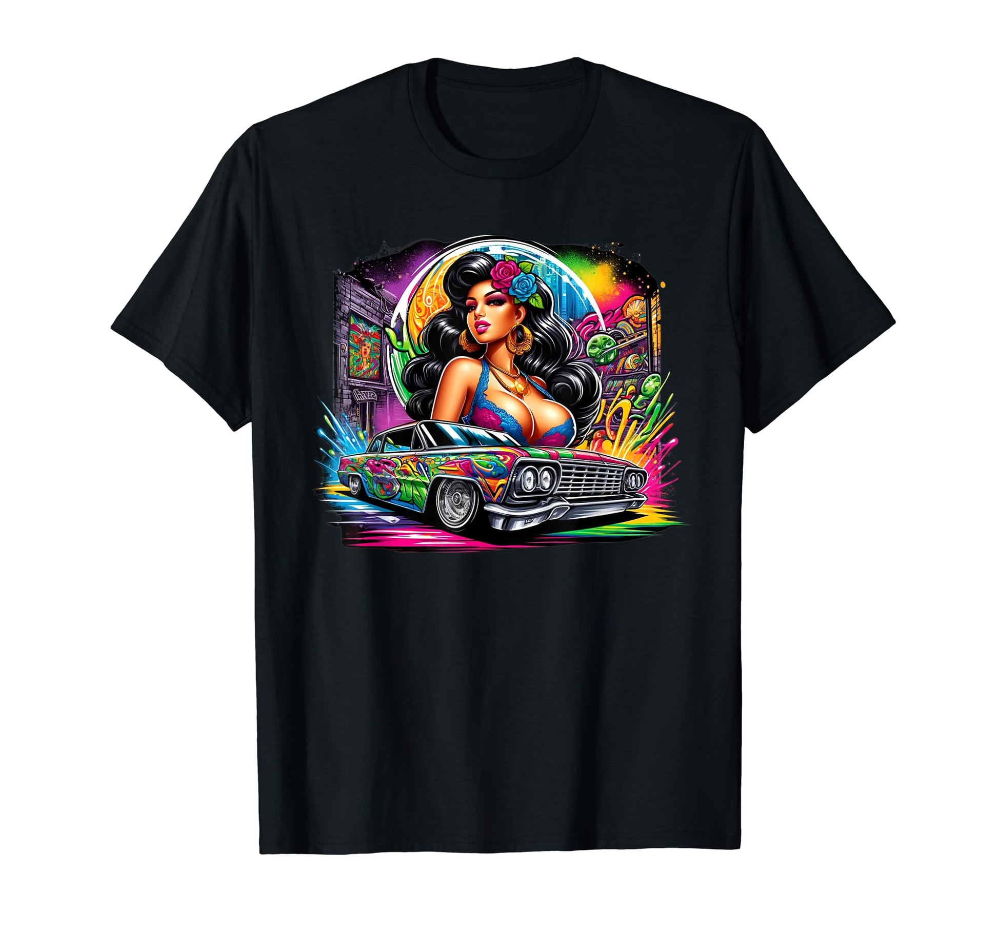 Mexican Street Culture Lowrider T-Shirt - Fun Novelty Design Unisex - T-Shirt, Sweatshirt, Hoodie