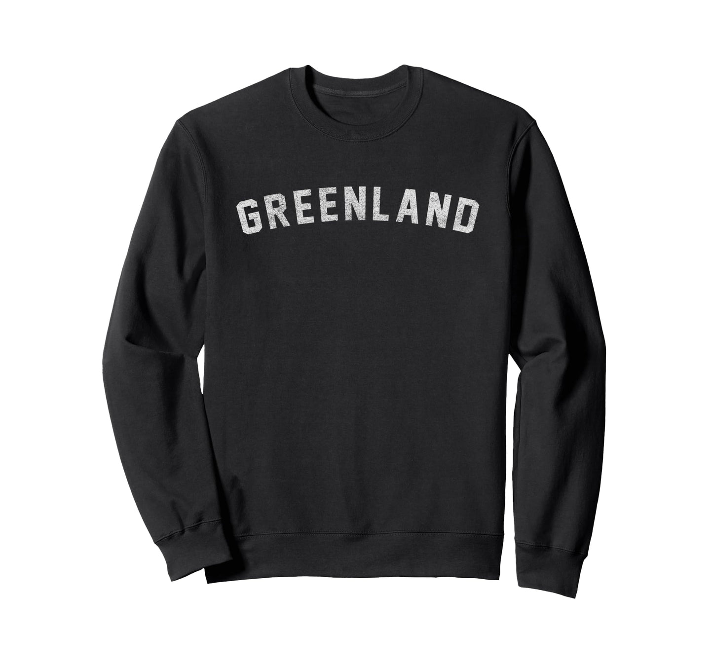 Varsity Greenland Sweatshirt - Novelty Apparel for Adults - T-Shirt, Sweatshirt, Hoodie