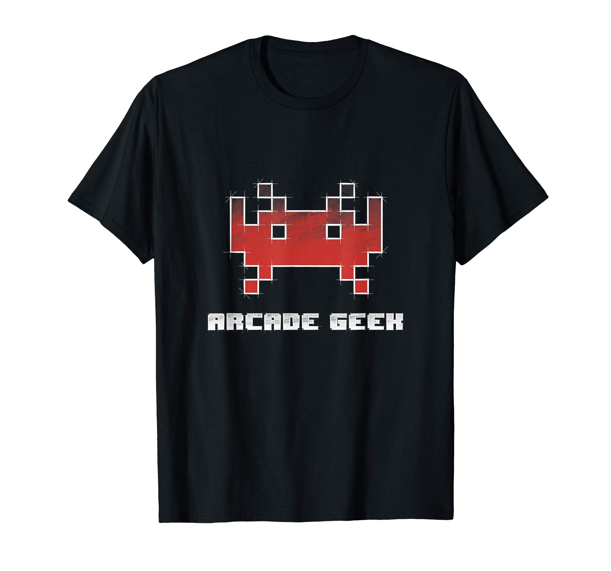 Arcade Geek Gamer Gaming 80S Pixels T-Shirt - Trendy Graphic for Adults - T-Shirt, Sweatshirt, Hoodie