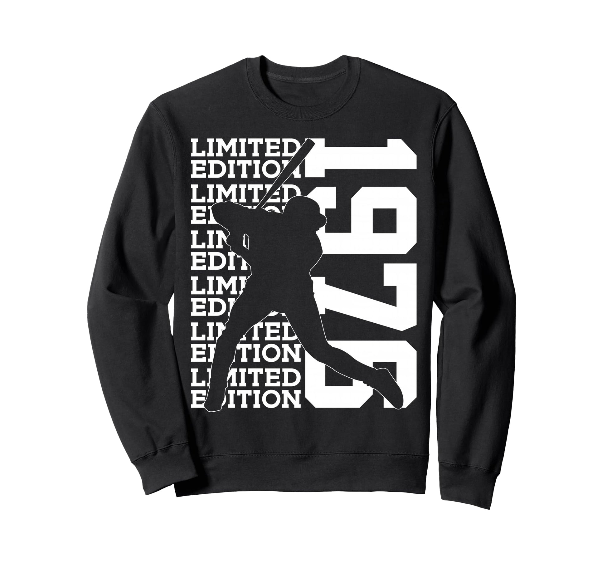1976 Baseball 50Th Birthday Sweatshirt - Fun Novelty Design Men Women - T-Shirt, Sweatshirt, Hoodie