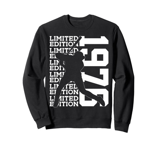 1976 Baseball 50Th Birthday Sweatshirt - Fun Novelty Design Men Women - T-Shirt, Sweatshirt, Hoodie