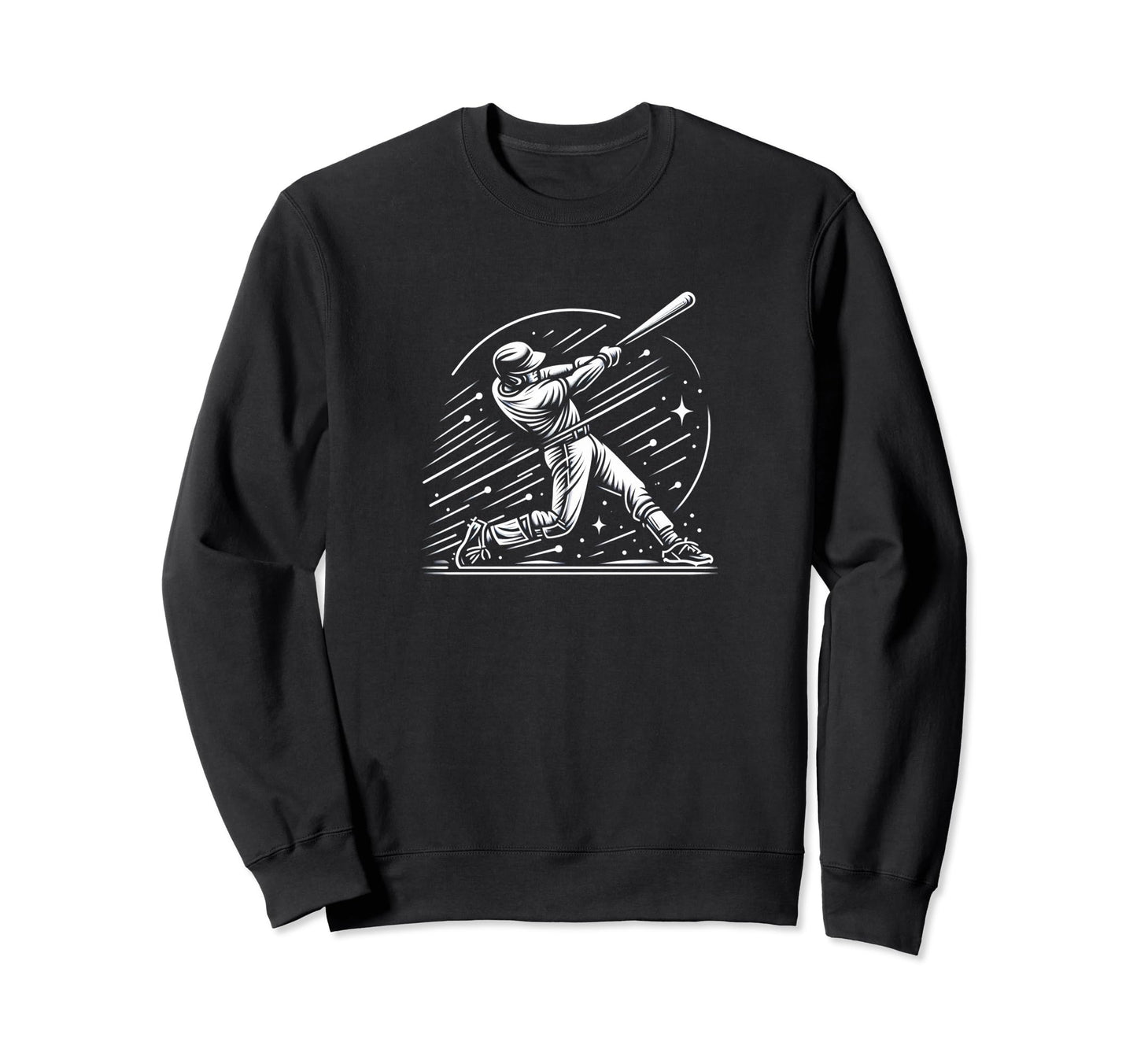 Home Run Hitter Baseball Sweatshirt - Streetwear Style for Adults - T-Shirt, Sweatshirt, Hoodie
