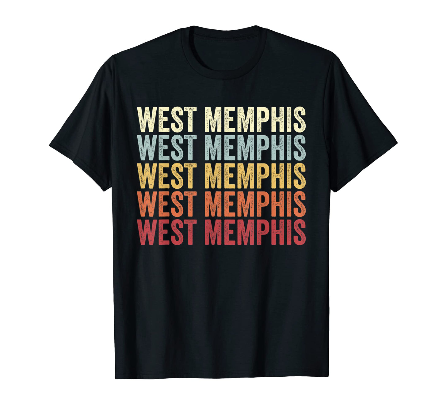 West Memphis Arkansas West Memphis Ar T-Shirt - Custom Art Print Men Women - T-Shirt, Sweatshirt, Hoodie