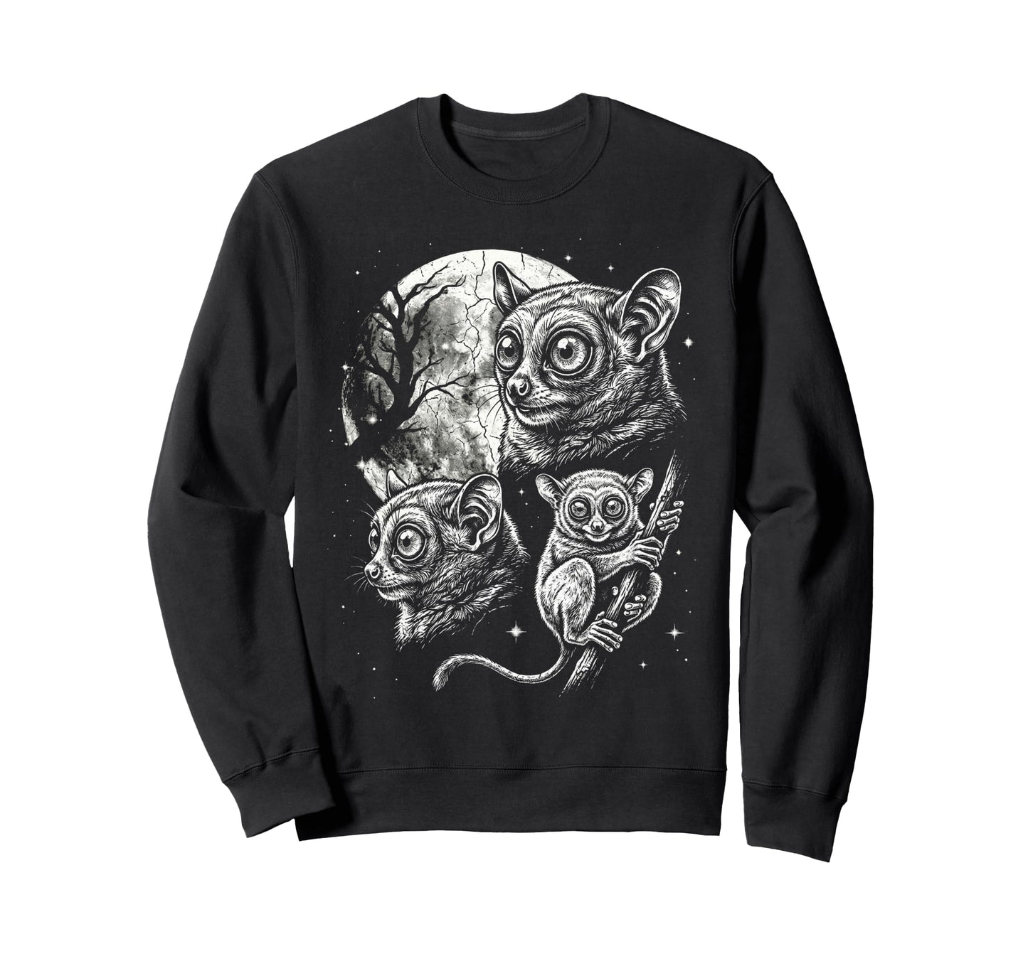 Tarsier 90S Aesthetic Y2K Tarsier Sweatshirt - Aesthetic Graphic for Adults - T-Shirt, Sweatshirt, Hoodie