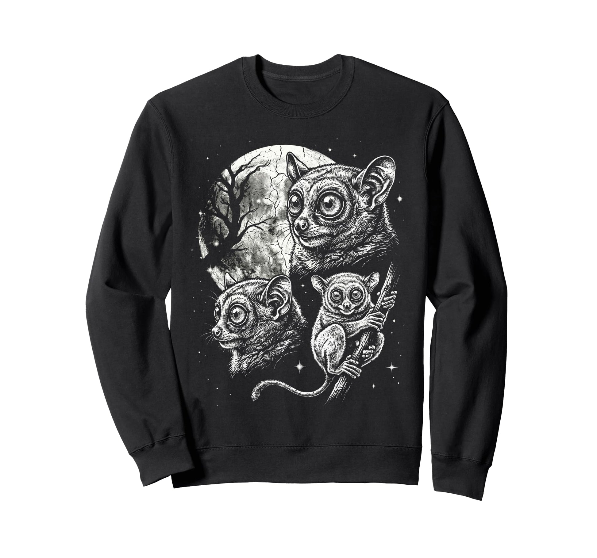 Tarsier 90S Aesthetic Y2K Tarsier Sweatshirt - Aesthetic Graphic for Adults - T-Shirt, Sweatshirt, Hoodie