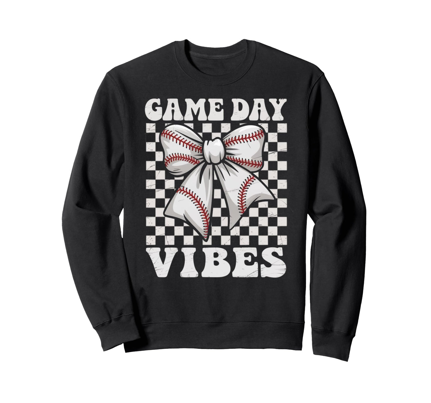 Game Day Vibes Coquette Bow Sweatshirt - Novelty Apparel Men Women - T-Shirt, Sweatshirt, Hoodie