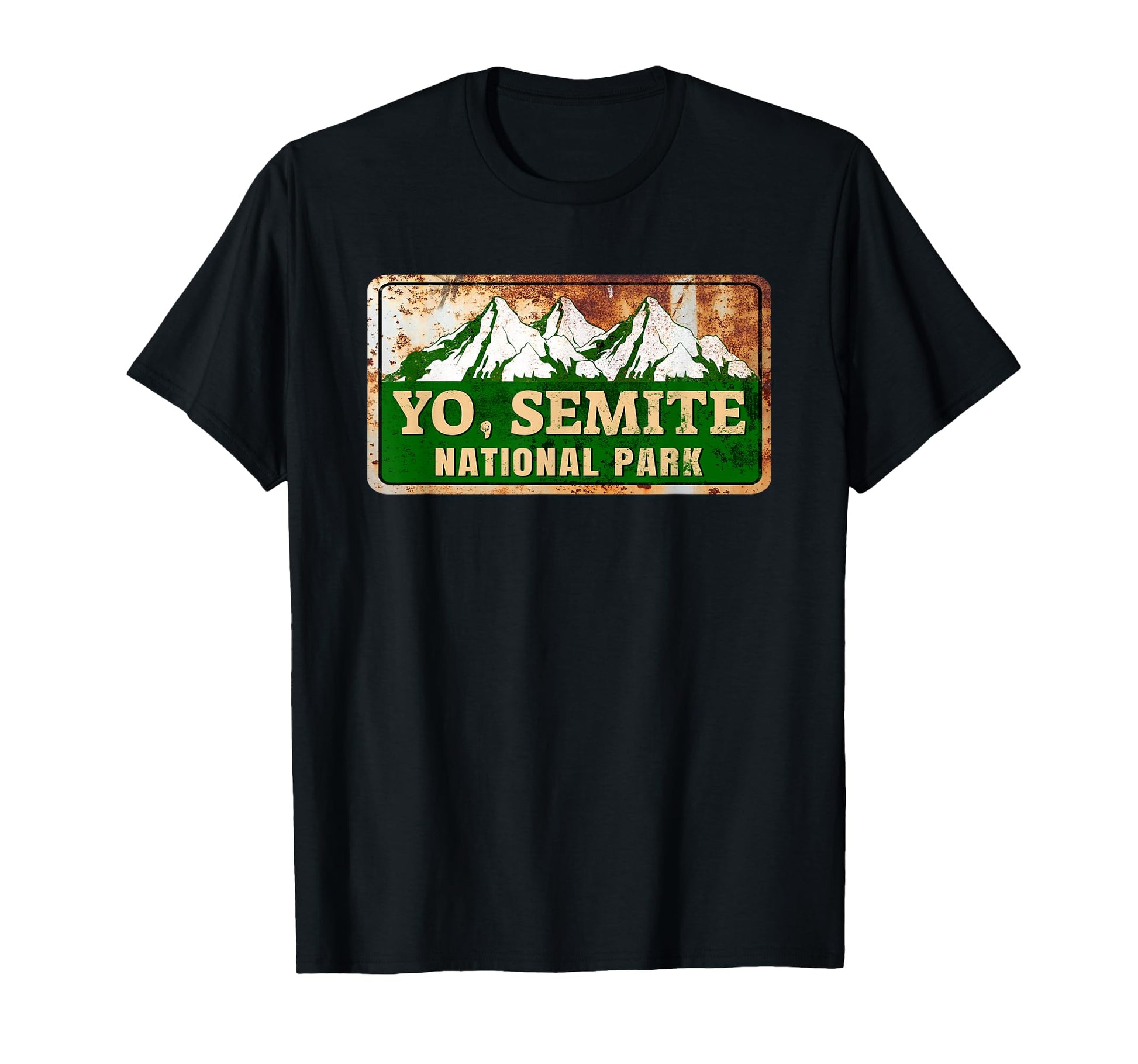 Yo Semite National Park Jewish T-Shirt - Fun Novelty Design for Adults - T-Shirt, Sweatshirt, Hoodie