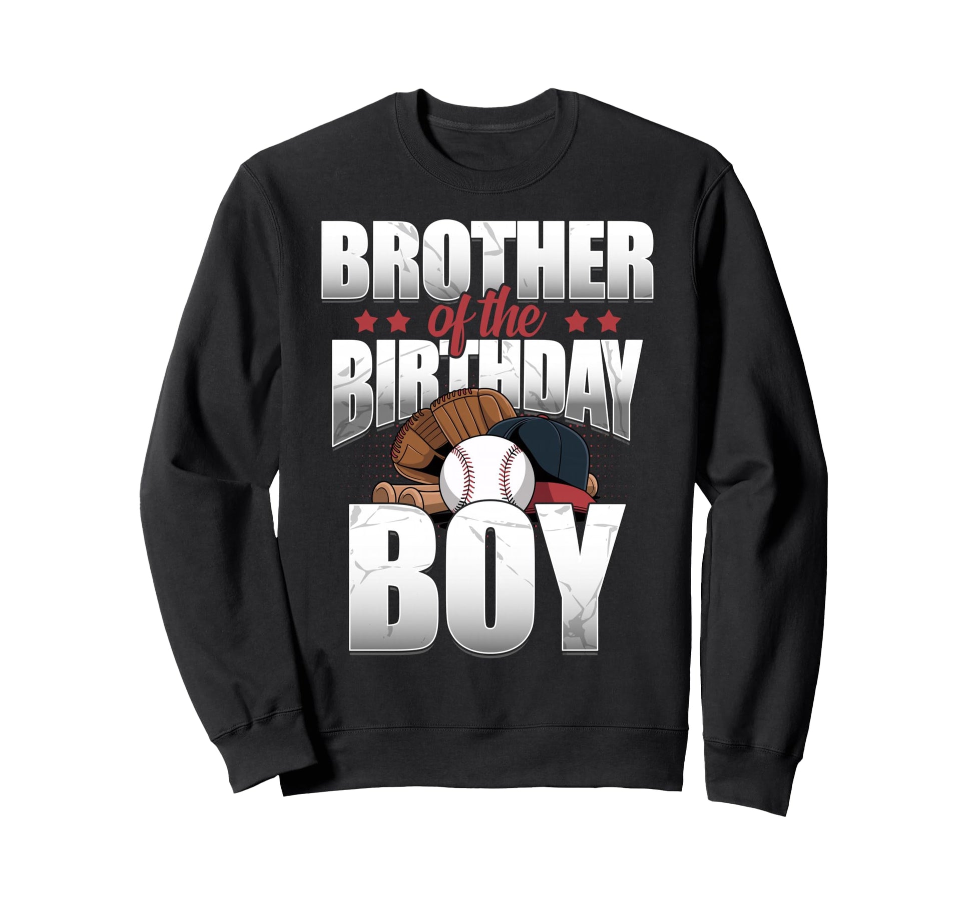 Brother Birthday Matching Baseball Sweatshirt - Minimalist Print Unisex - T-Shirt, Sweatshirt, Hoodie