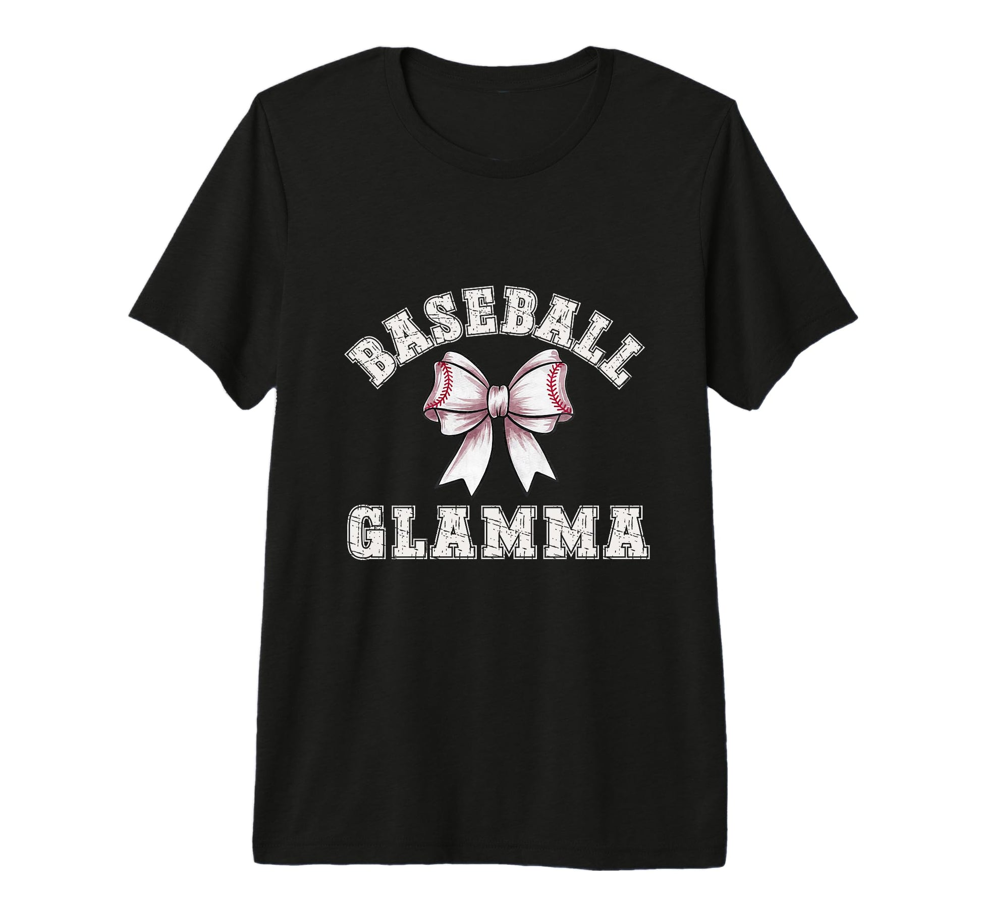 Coquette Baseball Glamma Bow Game Day T-Shirt - Unique Graphic Men Women - T-Shirt, Sweatshirt, Hoodie