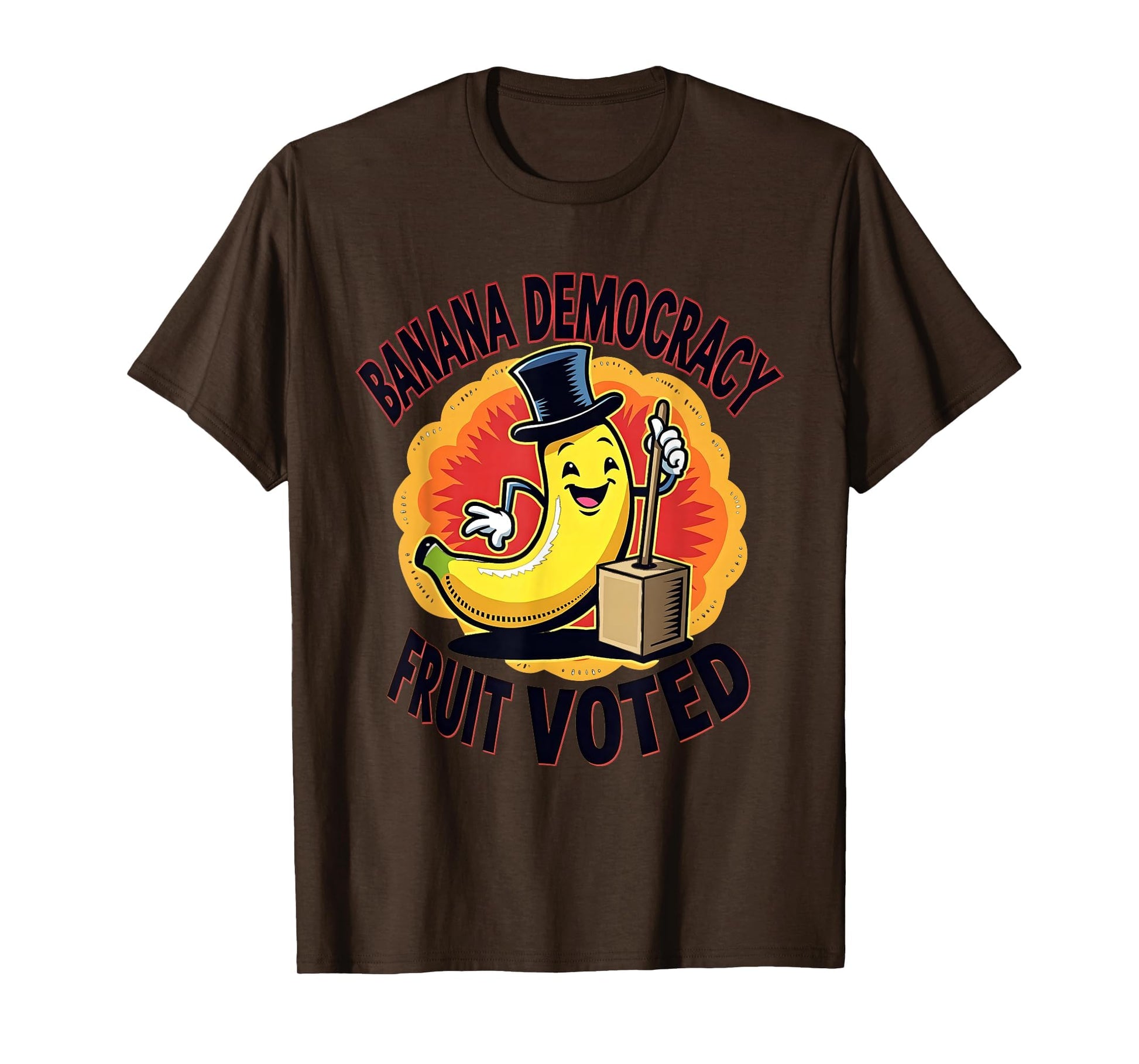Savannah Banana Baseball Democracy T-Shirt - Graphic Print for Adults - T-Shirt, Sweatshirt, Hoodie