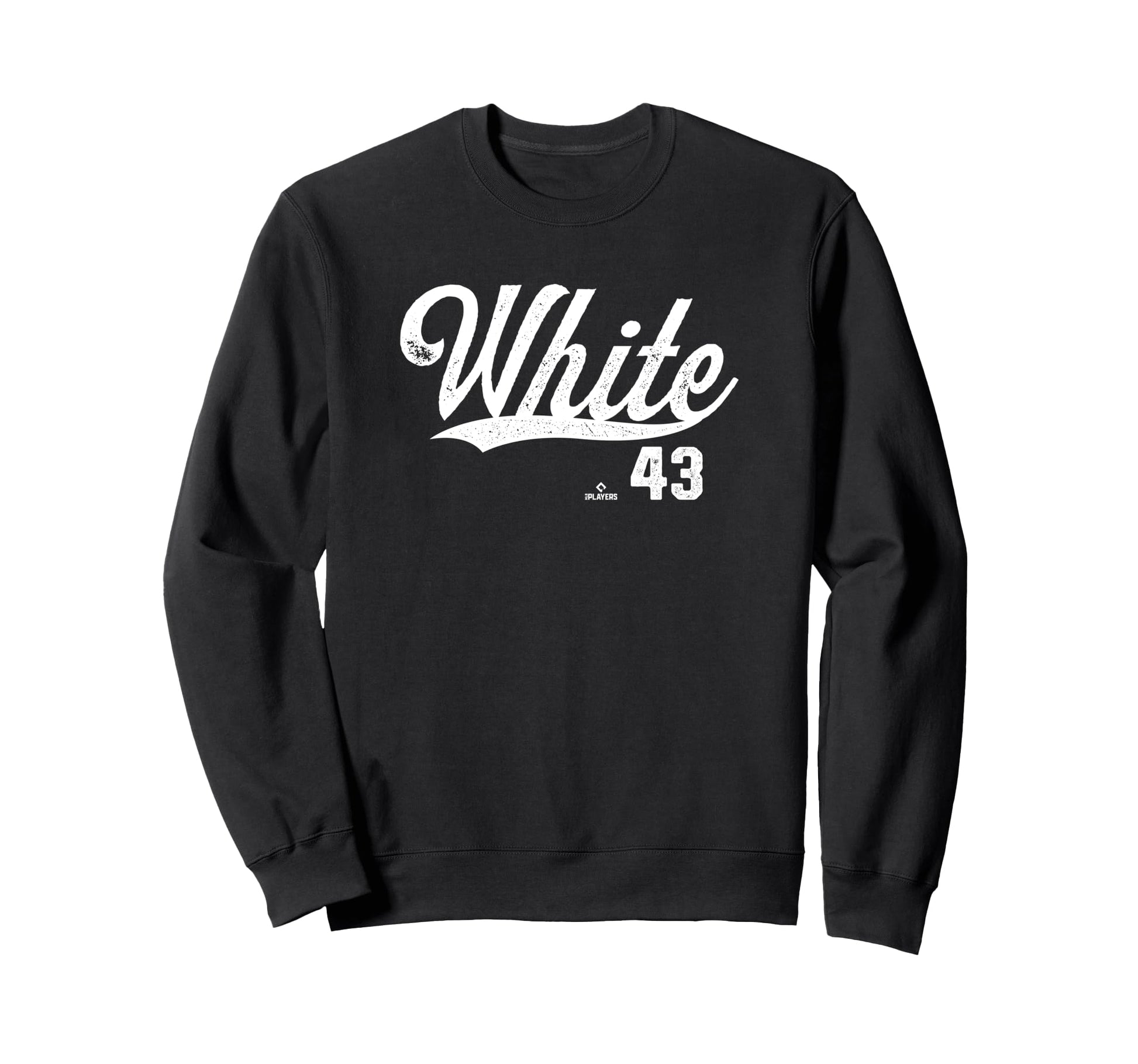 Distressed Swoosh Owen White Texas Sweatshirt - Trendy Graphic Unisex - T-Shirt, Sweatshirt, Hoodie