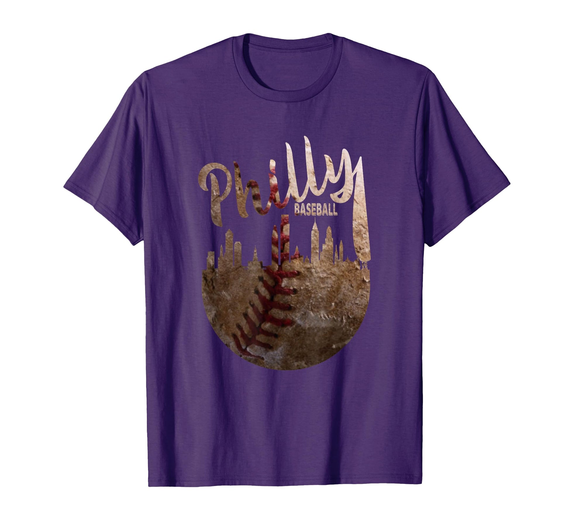 Philadelphia Baseball Distressed T-Shirt - Custom Art Print Men Women - T-Shirt, Sweatshirt, Hoodie