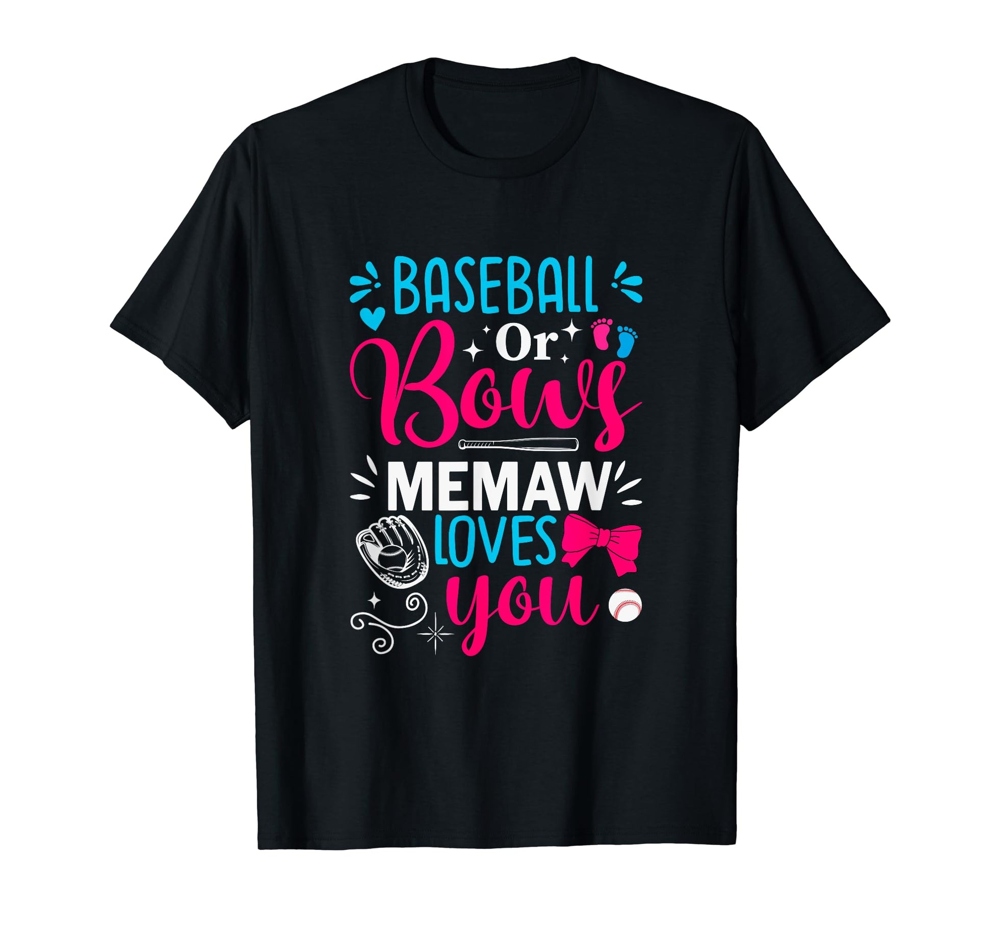 Baseball Gender Reveal Team Baseball Or T-Shirt - Graphic Print for Adults - T-Shirt, Sweatshirt, Hoodie
