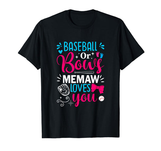 Baseball Gender Reveal Team Baseball Or T-Shirt - Graphic Print for Adults - T-Shirt, Sweatshirt, Hoodie