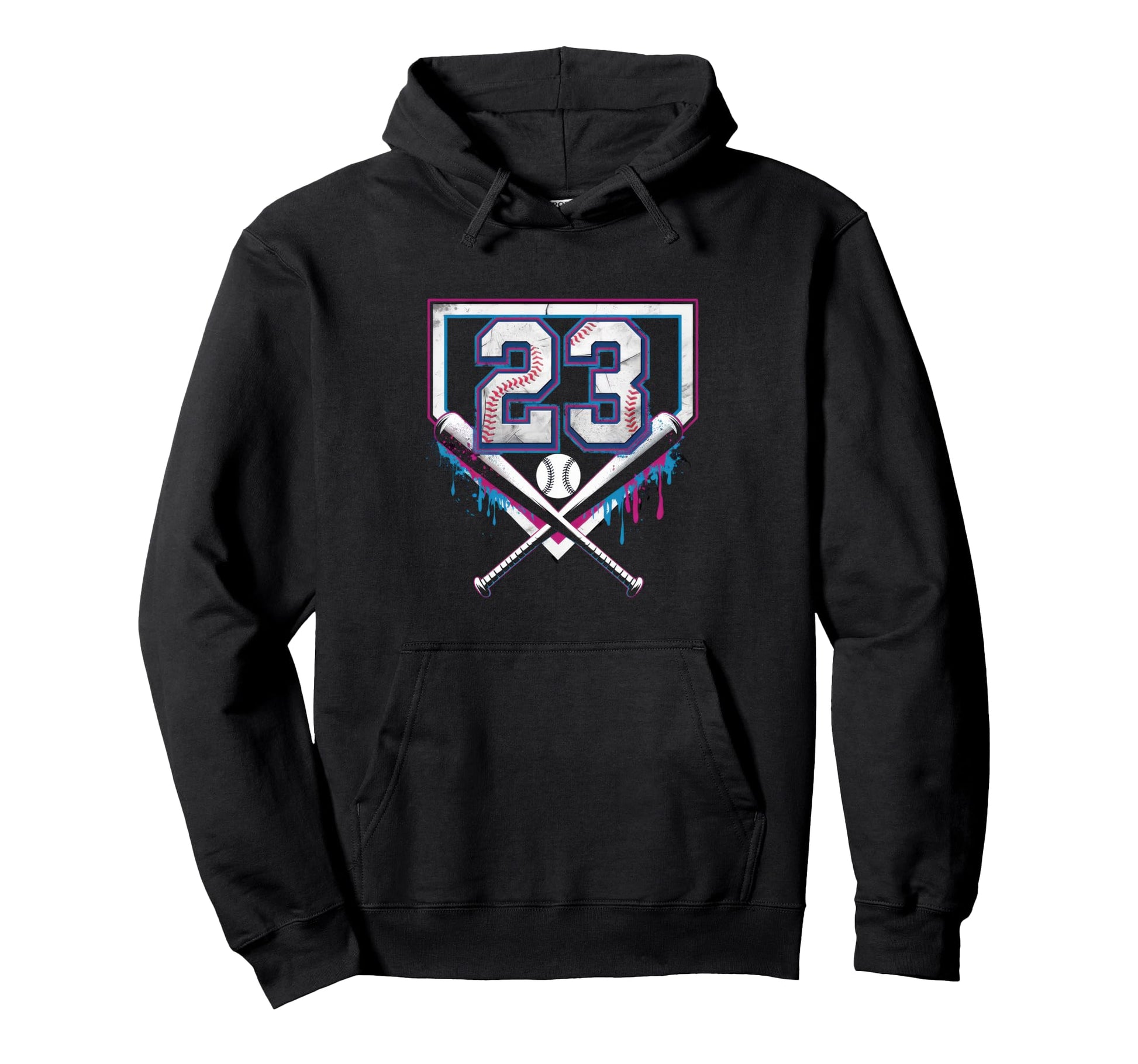 Sprinkle 23Th Birthday Baseball Home Hoodie - Aesthetic Graphic for Adults - T-Shirt, Sweatshirt, Hoodie