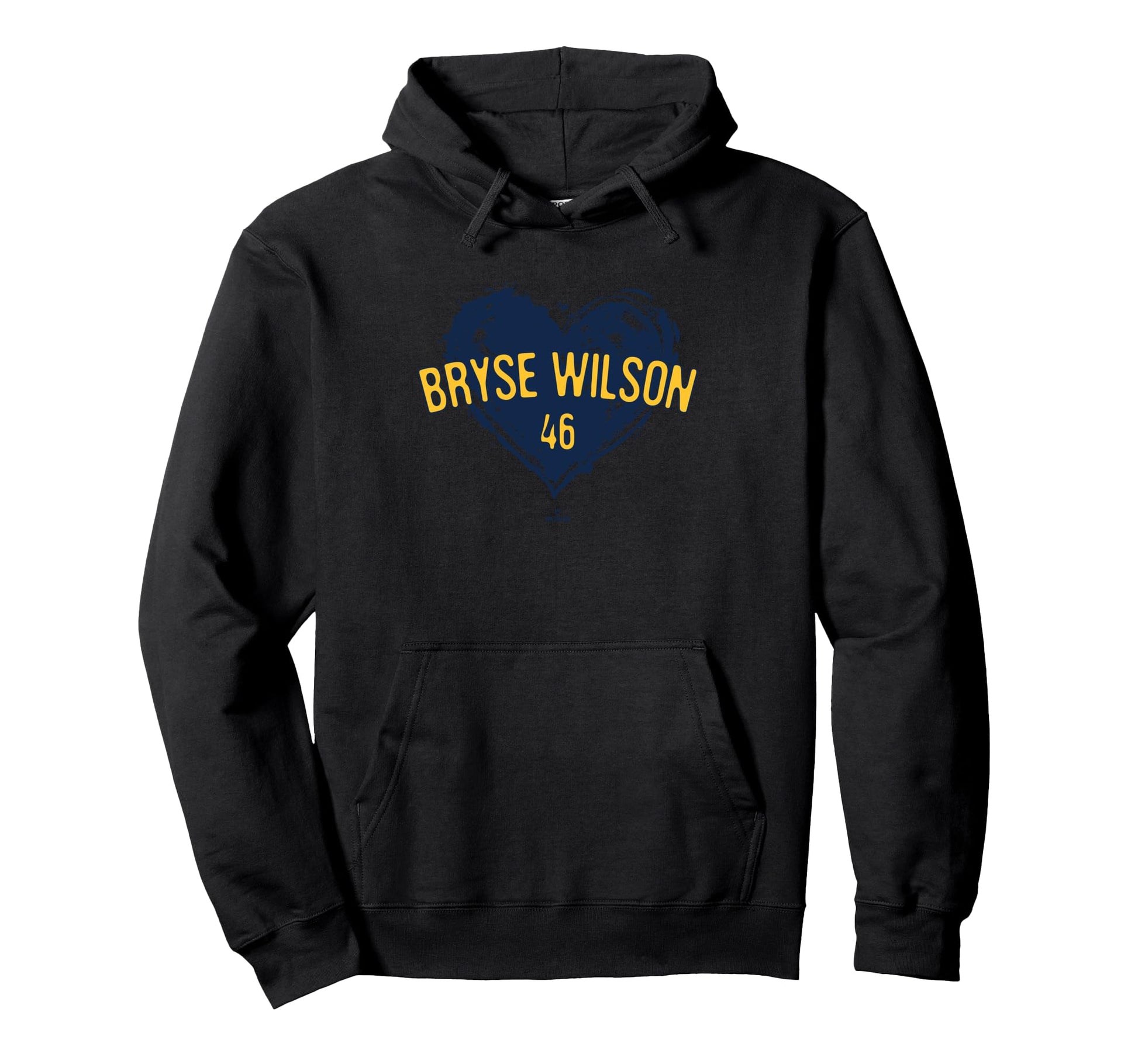 Distressed Heart Bryse Wilson Hoodie - Casual Everyday Wear Men Women - T-Shirt, Sweatshirt, Hoodie