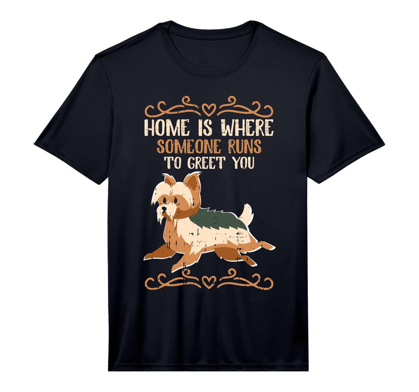 Home Is Where Someone Runs To Greet You T-Shirt - Trendy Graphic Men Women - T-Shirt, Sweatshirt, Hoodie