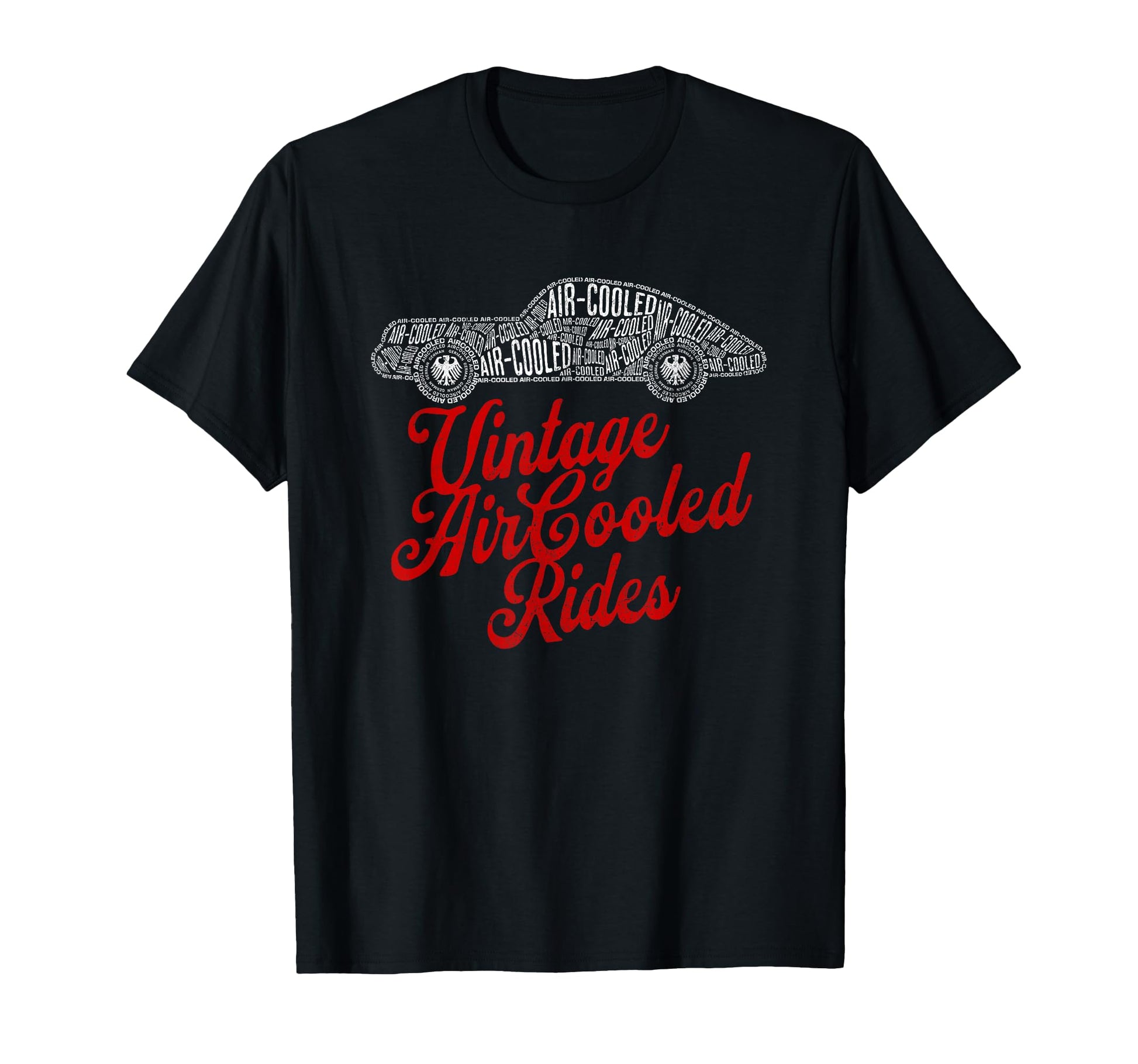 German Luftgek Hlt Aircooled Car From T-Shirt - Streetwear Style Unisex - T-Shirt, Sweatshirt, Hoodie