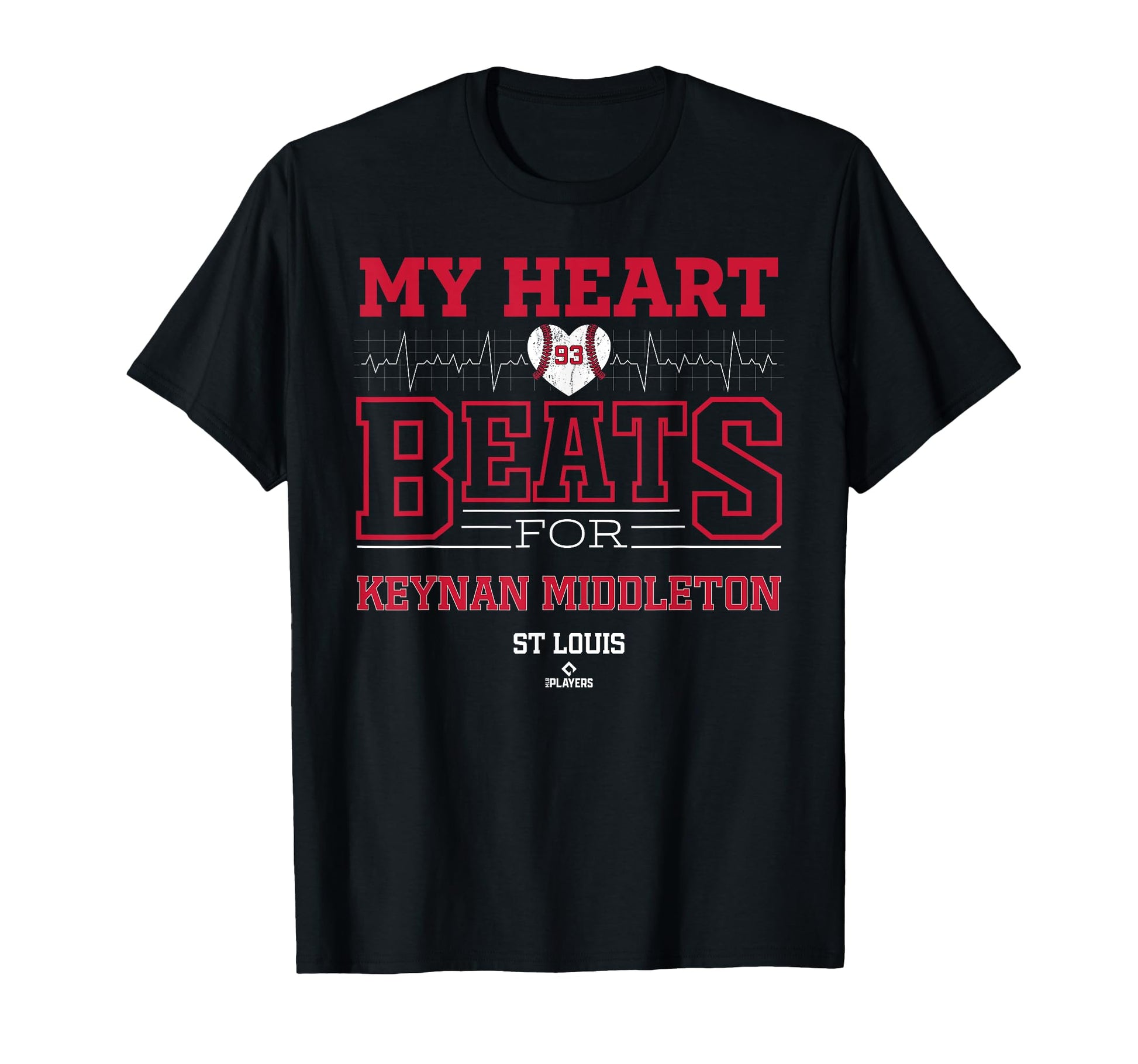 My Heart Beats Keynan Middleton St T-Shirt - Aesthetic Graphic Men Women - T-Shirt, Sweatshirt, Hoodie