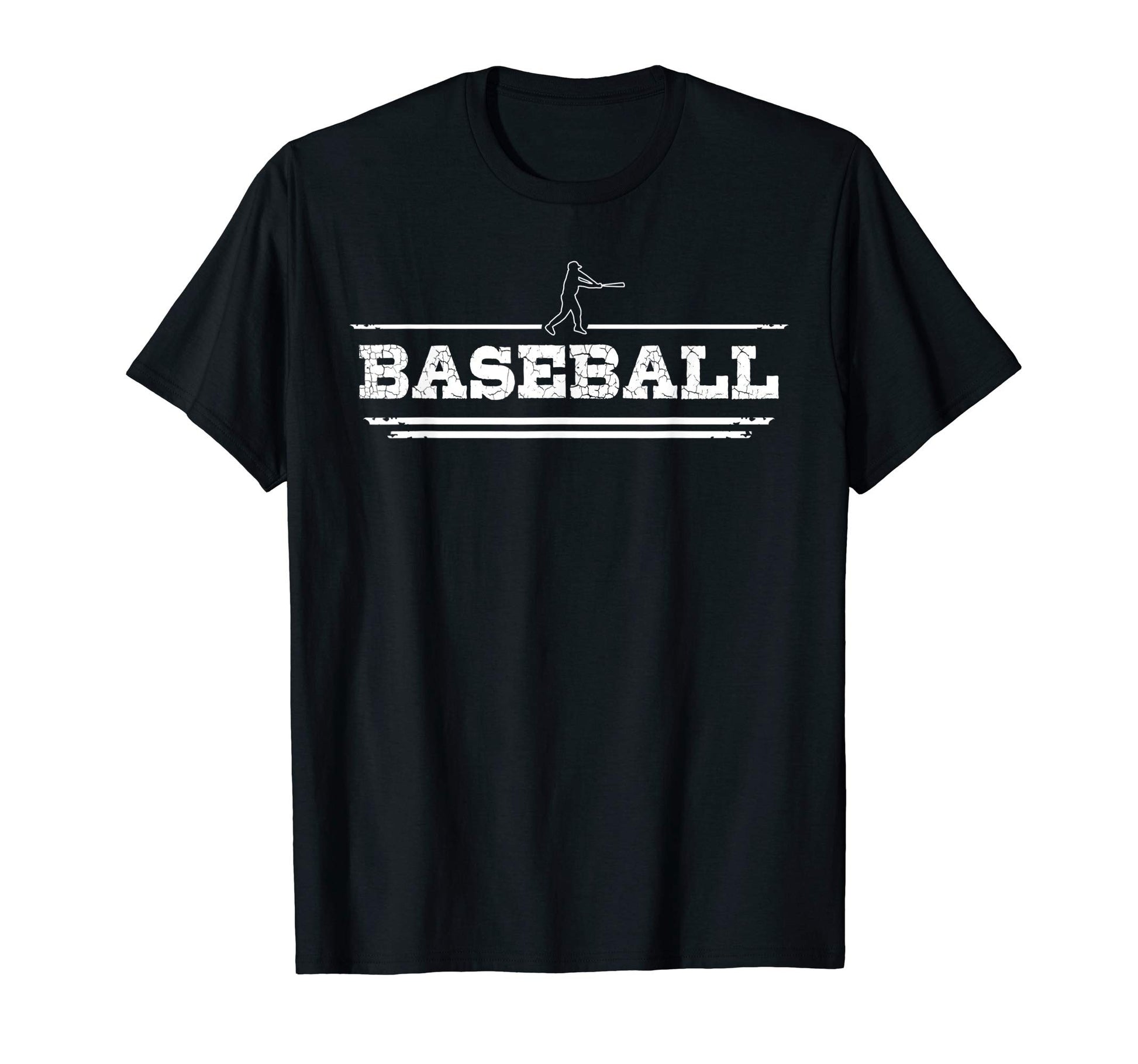 Distressed Baseball Gift Baseball Players T-Shirt - Trendy Graphic Unisex - T-Shirt, Sweatshirt, Hoodie