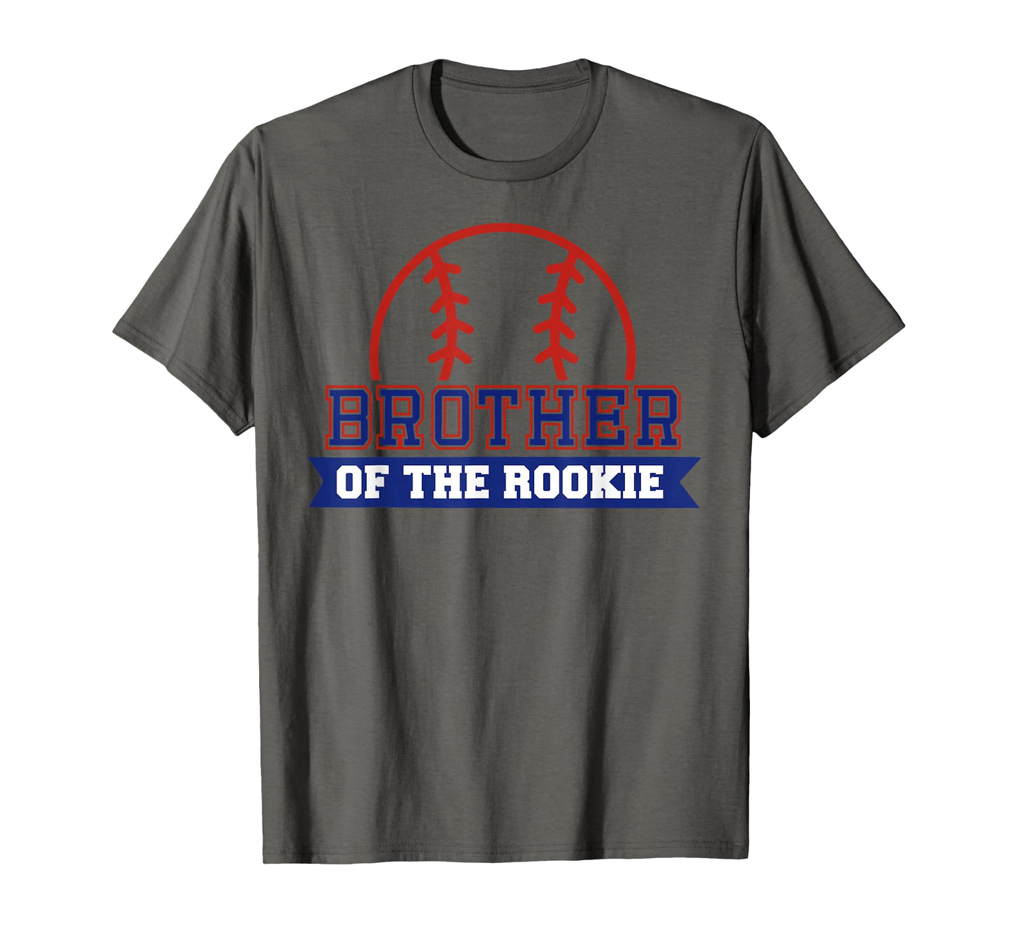 Brother Rookie 1St Birthday Baseball Theme T-Shirt - Unique Graphic Unisex - T-Shirt, Sweatshirt, Hoodie